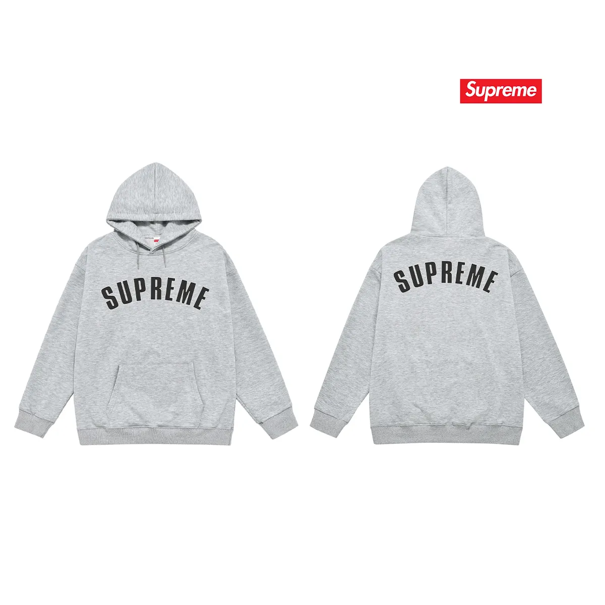 Style No. S2168 #Terry P160💰 Velvet P170💰 Sup burst crackle letter LOGO hooded sweatshirt Made of 400g large terry 430g silver fox velvet (drop shoulder large version) fabric, soft texture and no pilling Imported environmentally friendly printing glue The pattern is bright and three-dimensional Quality 💥Same style for men and women The upper body is trendy Color: black white gray Size: S M L XL XXL
