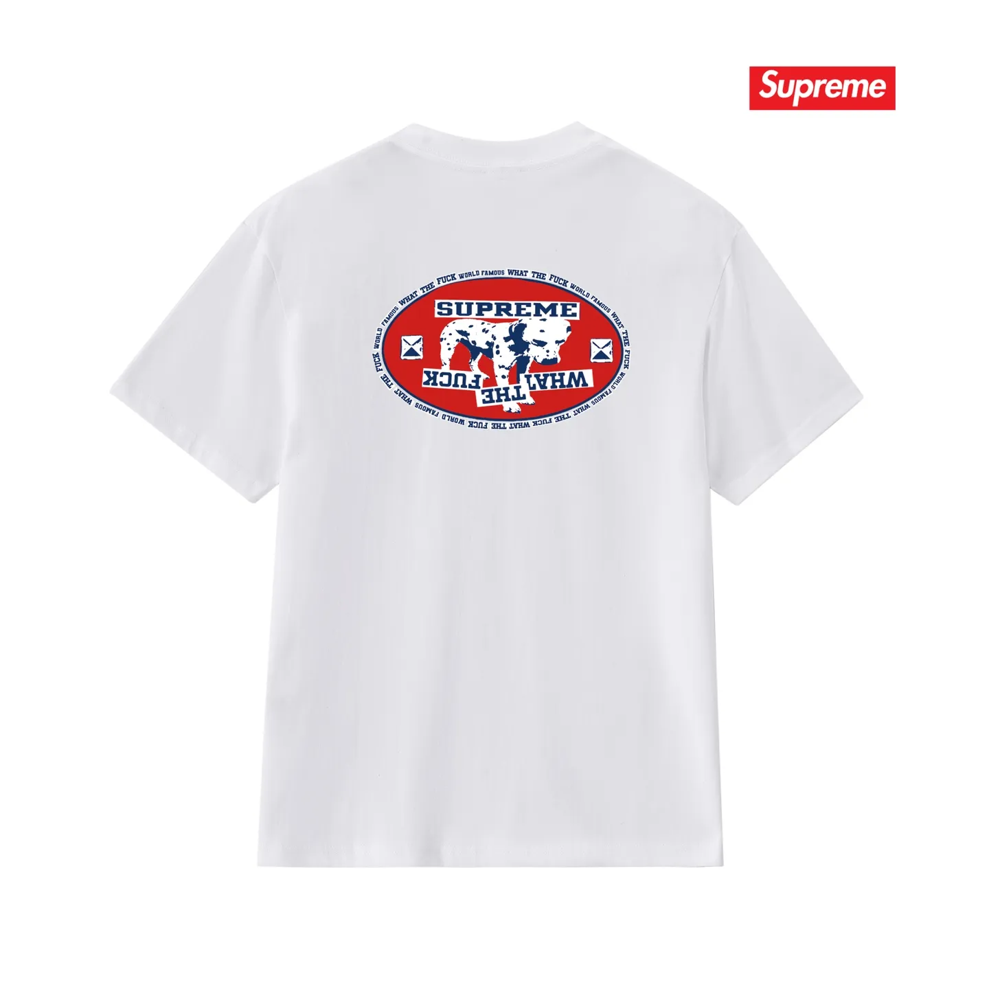 S260 P110💰 Supreme camouflage Dalmatian round neck short-sleeved T-shirt, same style for men and women, loose fit, made of 260g combed cotton double yarn, all three standards from fabrics to accessories, ZP, imported Matsui company slurry printing will never crack, the whole piece adopts three-needle five-thread process (neckline-shoulder seam-sleeve seam double line, looks more three-dimensional and textured) consistent with the original version, classic version Feel free to compare zp. The whole piece adopts three-needle five-thread craftsmanship (neckline-shoulder seam-sleeve seam double thread, which looks more three-dimensional and textured). It has the same craftsmanship as the original original, classic version. Color: black, white, light gray, pink, navy. Size: S M L XL XXL