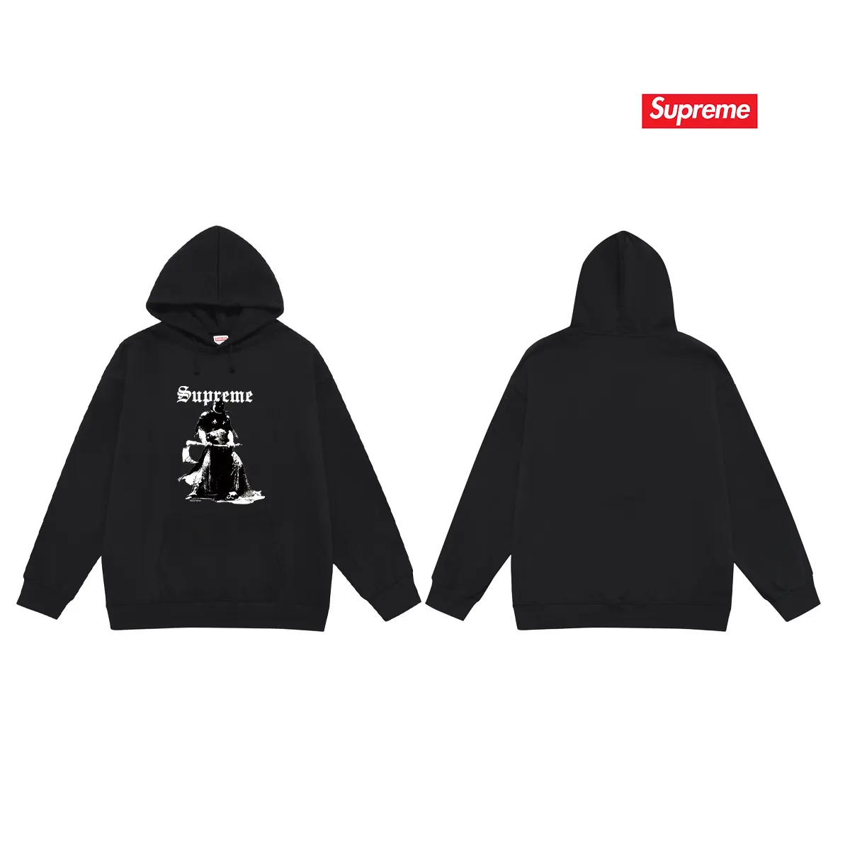 Style No. S2195 #terry P160💰 Velvet P170💰 American Sup joint model FW24 Tee monster print hooded sweatshirt Made of 400g large terry 430g silver fox velvet (drop shoulder large version) fabric, soft texture and no pilling Imported environmentally friendly printing glue The pattern is bright and three-dimensional Quality 💥Same style for men and women The upper body is trendy Color: black white gray Size: S M L XL XXL