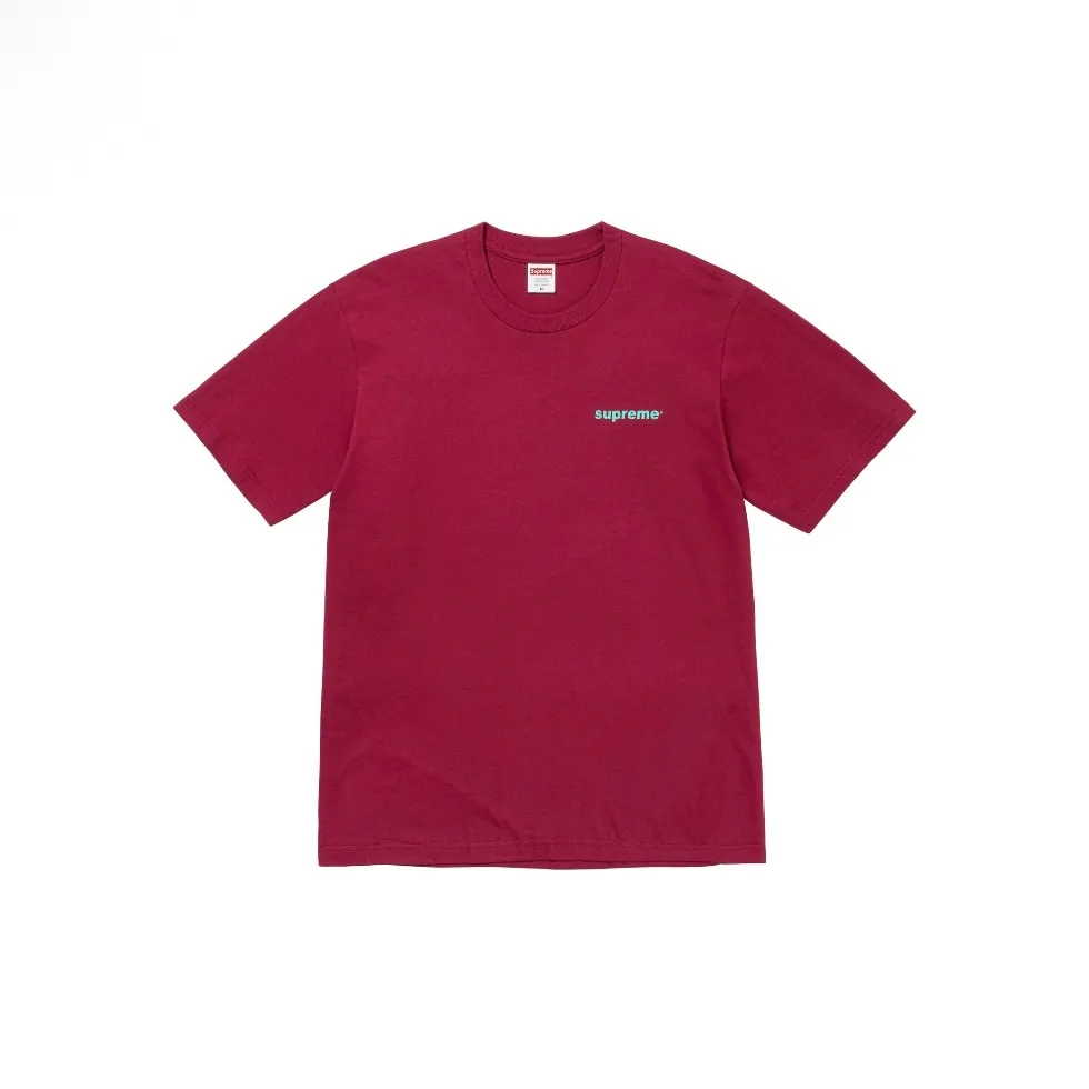 #S85 P110💰 Supreme FW24 WEEK1 Money Tee Cotton short-sleeved T-shirt with letter cross print on the back. The same style for men and women is made of 260g combed cotton double yarn. From fabrics to accessories, all three standards are complete and follow ZP. The slurry printing imported from Matsui Company will never crack. The whole piece is made of three-needle five-thread technology. The neckline-shoulder seam-sleeve seam is double-lined, which looks more three-dimensional and textured.) It is the same craftsmanship as the original version, and has a classic version. Feel free to compare zp. The whole piece adopts three-needle five-thread craftsmanship (neckline-shoulder seam-sleeve seam double thread, which looks more three-dimensional and textured). It has the same craftsmanship as the original original, classic version. Color: red, yellow, gray, white, black. Size: S M L XL XXL