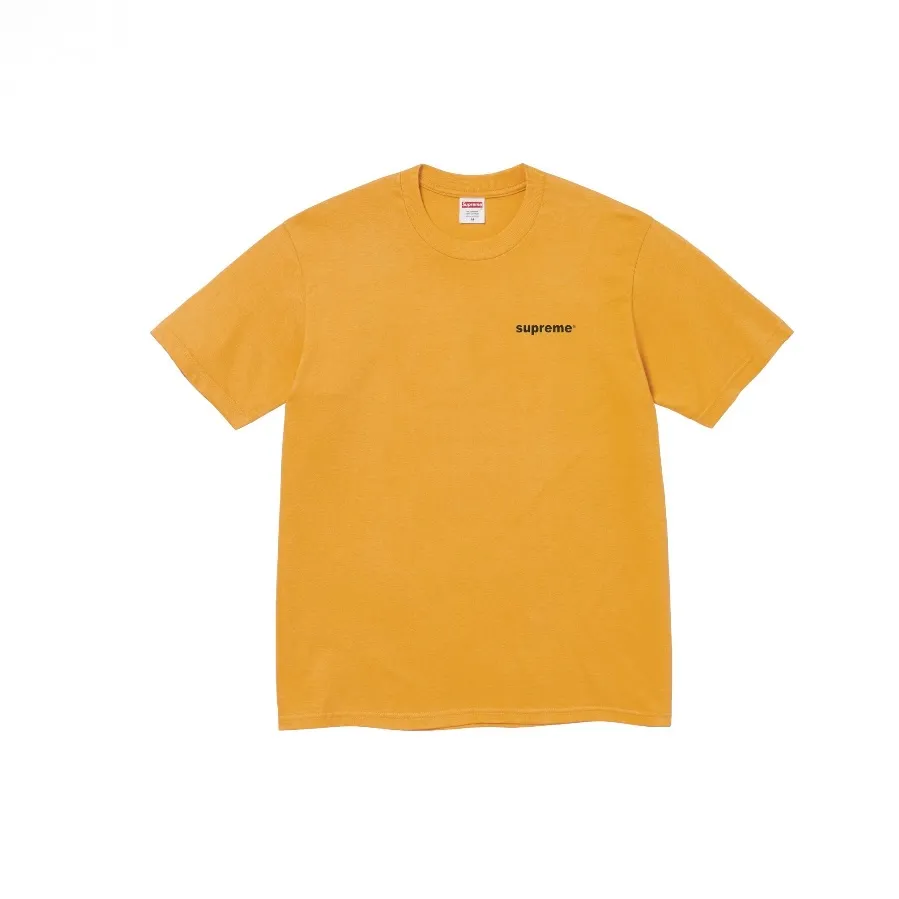 #S85 P110💰 Supreme FW24 WEEK1 Money Tee Cotton short-sleeved T-shirt with letter cross print on the back. The same style for men and women is made of 260g combed cotton double yarn. From fabrics to accessories, all three standards are complete and follow ZP. The slurry printing imported from Matsui Company will never crack. The whole piece is made of three-needle five-thread technology. The neckline-shoulder seam-sleeve seam is double-lined, which looks more three-dimensional and textured.) It is the same craftsmanship as the original version, and has a classic version. Feel free to compare zp. The whole piece adopts three-needle five-thread craftsmanship (neckline-shoulder seam-sleeve seam double thread, which looks more three-dimensional and textured). It has the same craftsmanship as the original original, classic version. Color: red, yellow, gray, white, black. Size: S M L XL XXL
