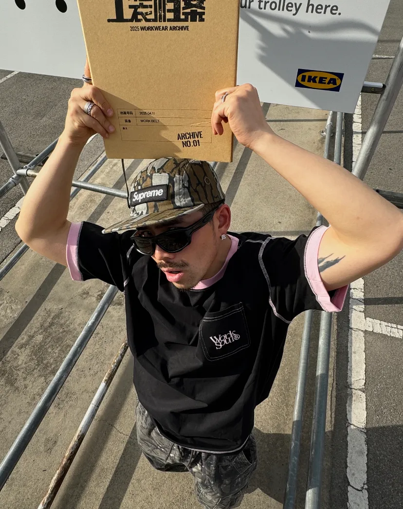 N118💰p136 Sup Military Camp Cap Military style flat brim baseball cap black blue green khaki camouflage color
