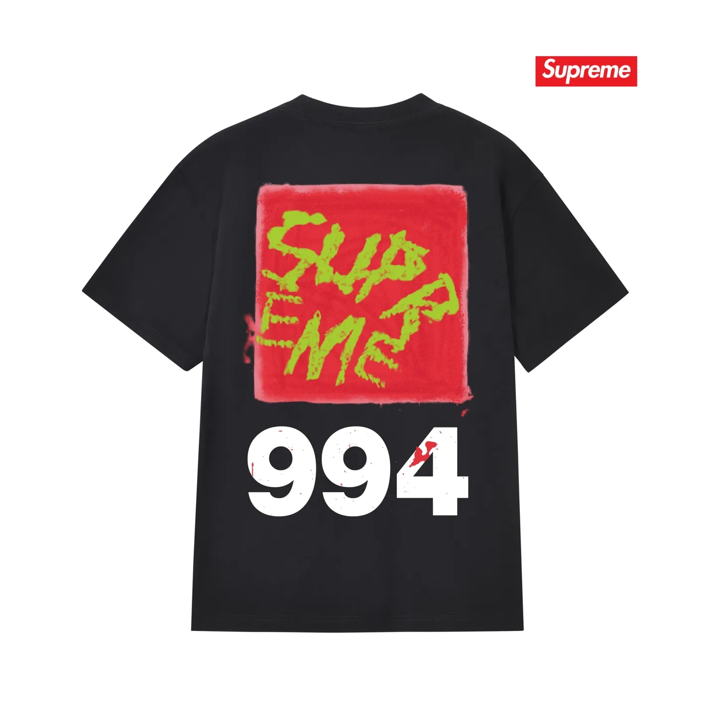 S241 P110💰 Supreme SS24 spring T-shirt series WEEK9 PAI NTTEE back printed loose short-sleeved American trendy T-shirt. Same style for men and women. Loose fit. Made of 260g combed cotton double yarn. From fabrics to accessories, all three standards are complete. ZP imported Matsui company slurry printing will never crack. The whole piece is made with a three-needle five-thread process. The neckline-shoulder seam-sleeve seam is double-lined, and it looks more three-dimensional and textured. The process is the same as the authentic original version. The classic version. Feel free to compare zp. The whole piece is made of a three-needle five-thread process. The neckline-shoulder seam-sleeve seam is double-threaded, which looks more three-dimensional and textured. The process is the same as the authentic original version. The classic version. Color: Black White Light Gray Pink Navy Size: S M L XL XXL