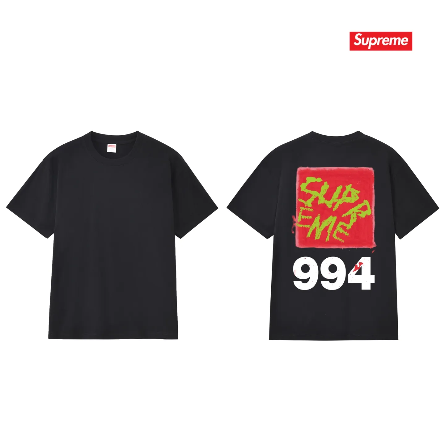 S241 P110💰 Supreme SS24 spring T-shirt series WEEK9 PAI NTTEE back printed loose short-sleeved American trendy T-shirt. Same style for men and women. Loose fit. Made of 260g combed cotton double yarn. From fabrics to accessories, all three standards are complete. ZP imported Matsui company slurry printing will never crack. The whole piece is made with a three-needle five-thread process. The neckline-shoulder seam-sleeve seam is double-lined, and it looks more three-dimensional and textured. The process is the same as the authentic original version. The classic version. Feel free to compare zp. The whole piece is made of a three-needle five-thread process. The neckline-shoulder seam-sleeve seam is double-threaded, which looks more three-dimensional and textured. The process is the same as the authentic original version. The classic version. Color: Black White Light Gray Pink Navy Size: S M L XL XXL