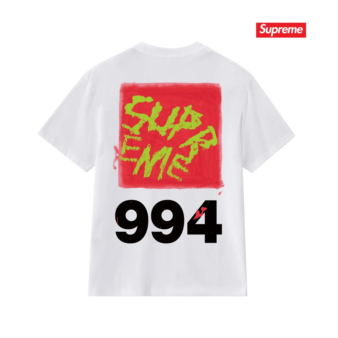 S241 P110💰 Supreme SS24 spring T-shirt series WEEK9 PAI NTTEE back printed loose short-sleeved American trendy T-shirt. Same style for men and women. Loose fit. Made of 260g combed cotton double yarn. From fabrics to accessories, all three standards are complete. ZP imported Matsui company slurry printing will never crack. The whole piece is made with a three-needle five-thread process. The neckline-shoulder seam-sleeve seam is double-lined, and it looks more three-dimensional and textured. The process is the same as the authentic original version. The classic version. Feel free to compare zp. The whole piece is made of a three-needle five-thread process. The neckline-shoulder seam-sleeve seam is double-threaded, which looks more three-dimensional and textured. The process is the same as the authentic original version. The classic version. Color: Black White Light Gray Pink Navy Size: S M L XL XXL