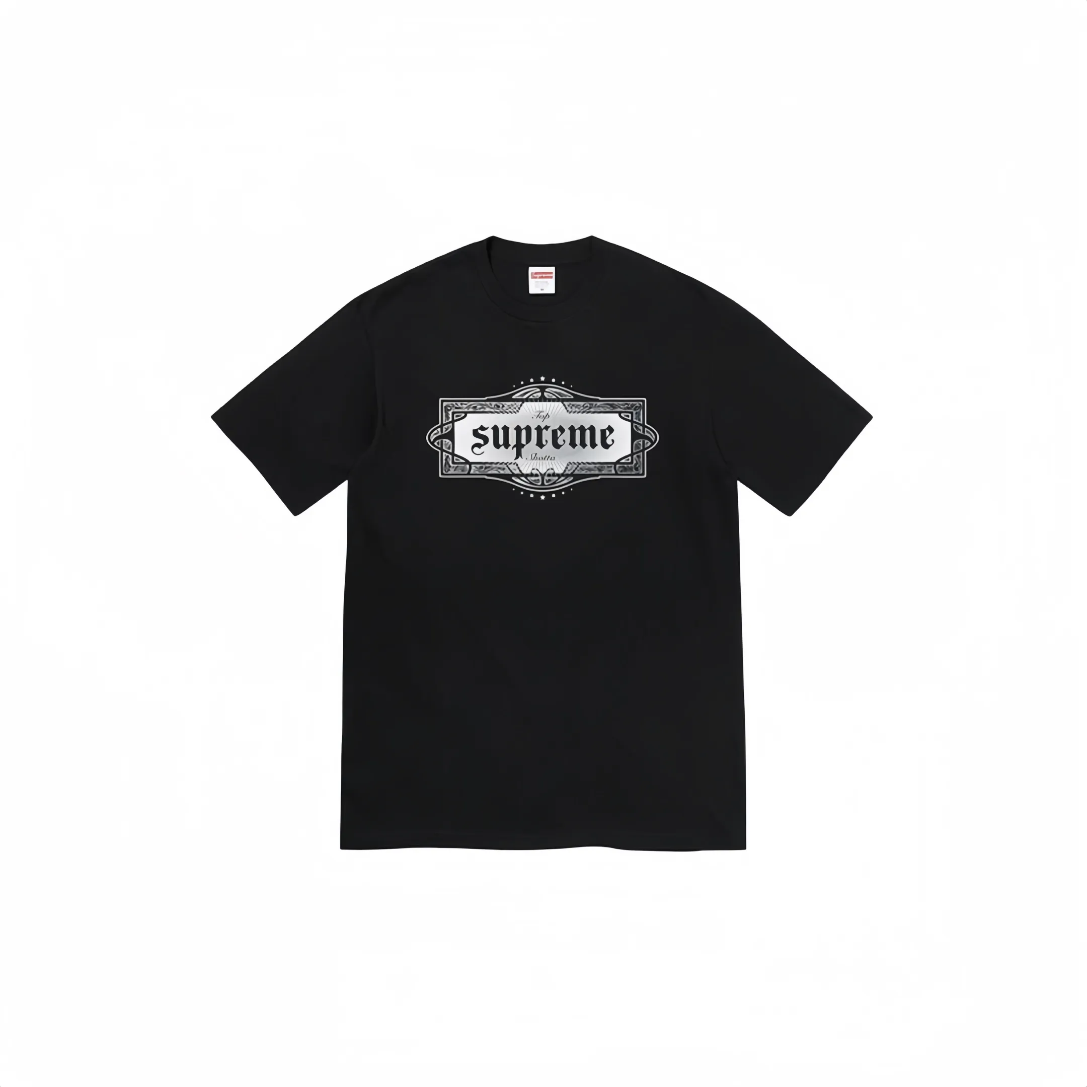 #S23 P110💰 Supreme SS22 Week 8 Top Shotta Tee letter printed round neck pullover short-sleeved T-shirt. Same style for men and women. Made of 260g combed cotton double yarn. From fabrics to accessories, all three standards are complete and follow ZP. Imported Matsui company's slurry printing will never crack. The whole piece adopts three-needle five-thread technology. The neckline-shoulder seam-sleeve seam is double-lined, which looks more three-dimensional and textured.) The same process as the authentic original, classic version Feel free to compare zp. The whole piece adopts three-needle five-thread craftsmanship. The neckline-shoulder seam-sleeve seam is double-threaded, which looks more three-dimensional and textured.) It has the same craftsmanship as the genuine original, classic version. Color: black, gray, yellow, purple, hidden white. Size: S M L XL XXL