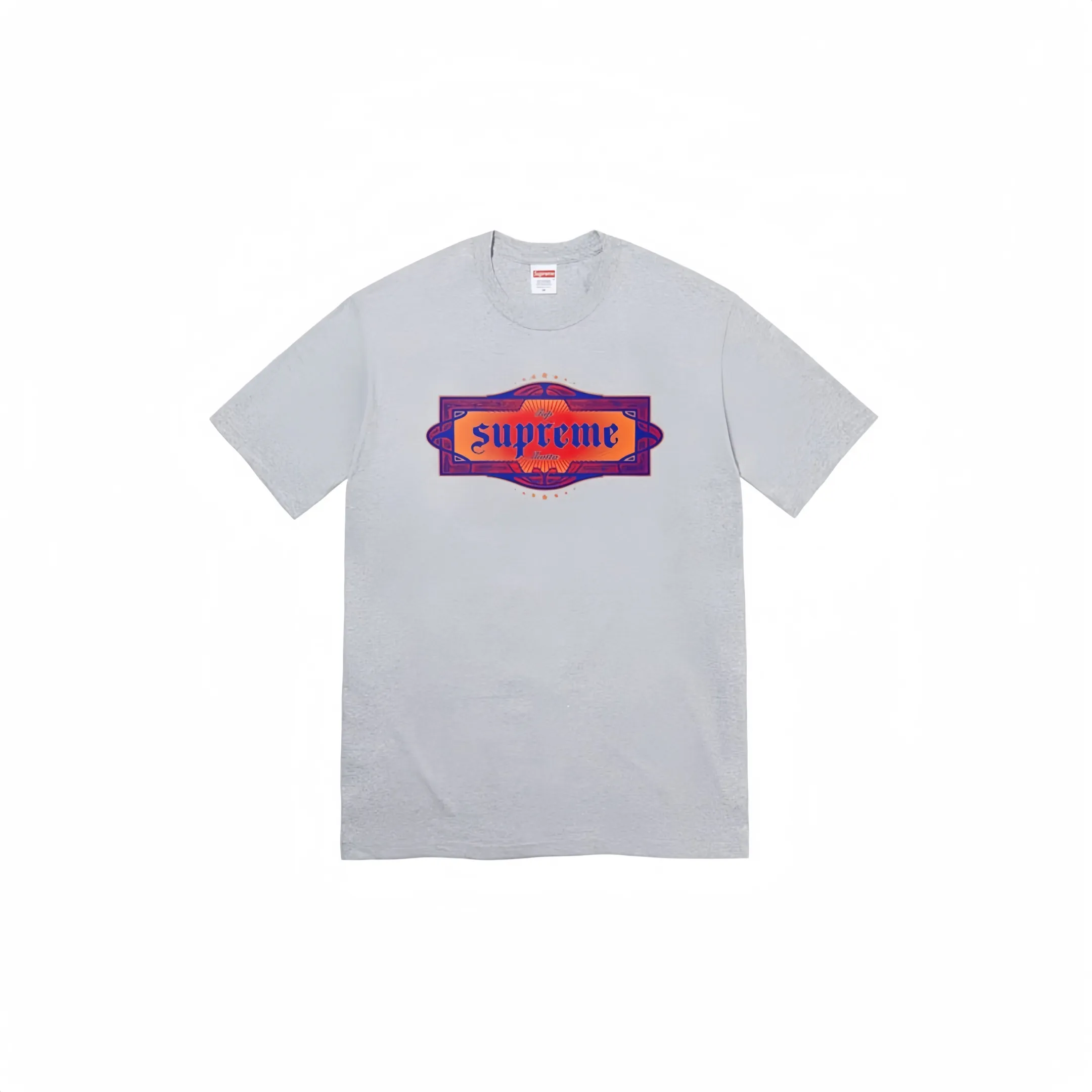 #S23 P110💰 Supreme SS22 Week 8 Top Shotta Tee letter printed round neck pullover short-sleeved T-shirt. Same style for men and women. Made of 260g combed cotton double yarn. From fabrics to accessories, all three standards are complete and follow ZP. Imported Matsui company's slurry printing will never crack. The whole piece adopts three-needle five-thread technology. The neckline-shoulder seam-sleeve seam is double-lined, which looks more three-dimensional and textured.) The same process as the authentic original, classic version Feel free to compare zp. The whole piece adopts three-needle five-thread craftsmanship. The neckline-shoulder seam-sleeve seam is double-threaded, which looks more three-dimensional and textured.) It has the same craftsmanship as the genuine original, classic version. Color: black, gray, yellow, purple, hidden white. Size: S M L XL XXL