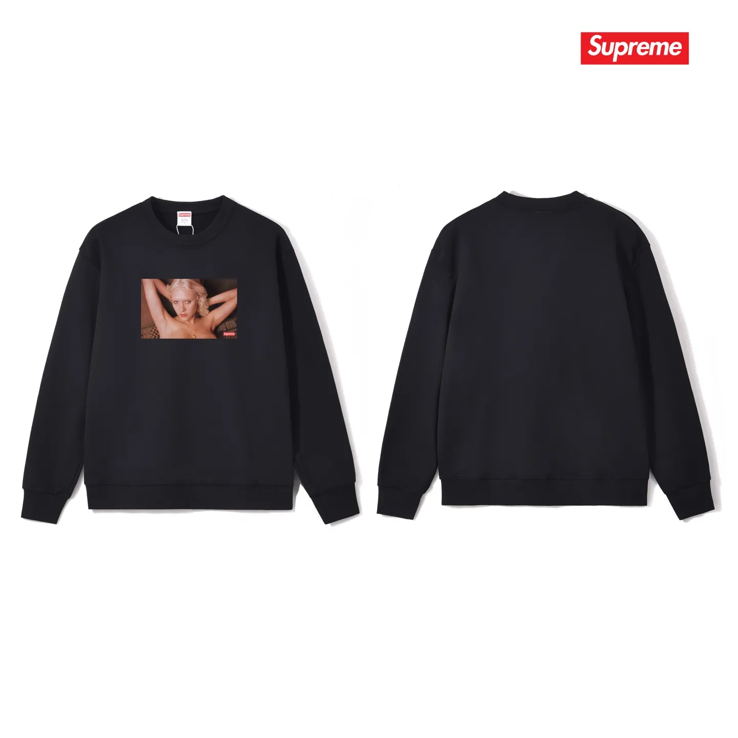 Style No. S1055 #terry p150💰 Velvet 160💰 Supreme SS22 Week 10 Gummo Dot Tee Strange Boy Blonde Character Character Pattern Round Neck Sweatshirt Made of 400 grams of large terry (drop shoulder large version) fabric, soft texture and no pilling Imported environmentally friendly printing glue The pattern is bright and three-dimensional Quality 💥Same style for men and women The upper body is trendy Color: black white gray Size: S M L XL XXL