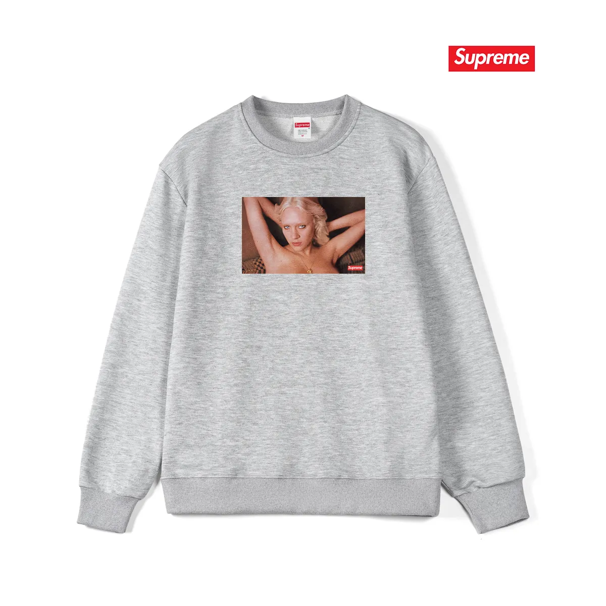 Style No. S1055 #terry p150💰 Velvet 160💰 Supreme SS22 Week 10 Gummo Dot Tee Strange Boy Blonde Character Character Pattern Round Neck Sweatshirt Made of 400 grams of large terry (drop shoulder large version) fabric, soft texture and no pilling Imported environmentally friendly printing glue The pattern is bright and three-dimensional Quality 💥Same style for men and women The upper body is trendy Color: black white gray Size: S M L XL XXL