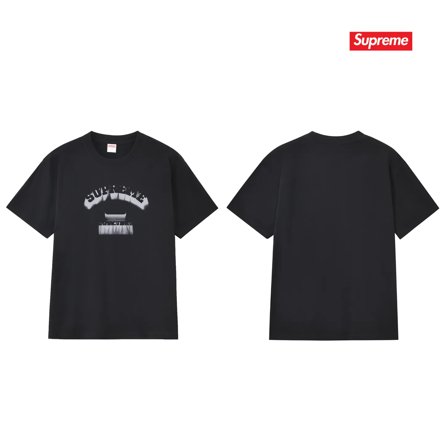 S253 P110💰 Supreme SS24 WEEK1 Letter printed round neck casual short-sleeved American trendy T-shirt. Same style for men and women. Loose fit. Made of 260g combed cotton double yarn. All three standards are complete from fabrics to accessories. ZP. Imported Matsui company's slurry printing will never crack. The whole piece adopts three-needle five-thread technology. The neckline-shoulder seam-sleeve seam is double-lined, which looks more three-dimensional and textured.) The same process as the original version, classic version Feel free to compare zp. The whole piece adopts three-needle five-thread craftsmanship (neckline-shoulder seam-sleeve seam double thread, which looks more three-dimensional and textured). It has the same craftsmanship as the original original, classic version. Color: black, white, light gray, pink, navy. Size: S M L XL XXL