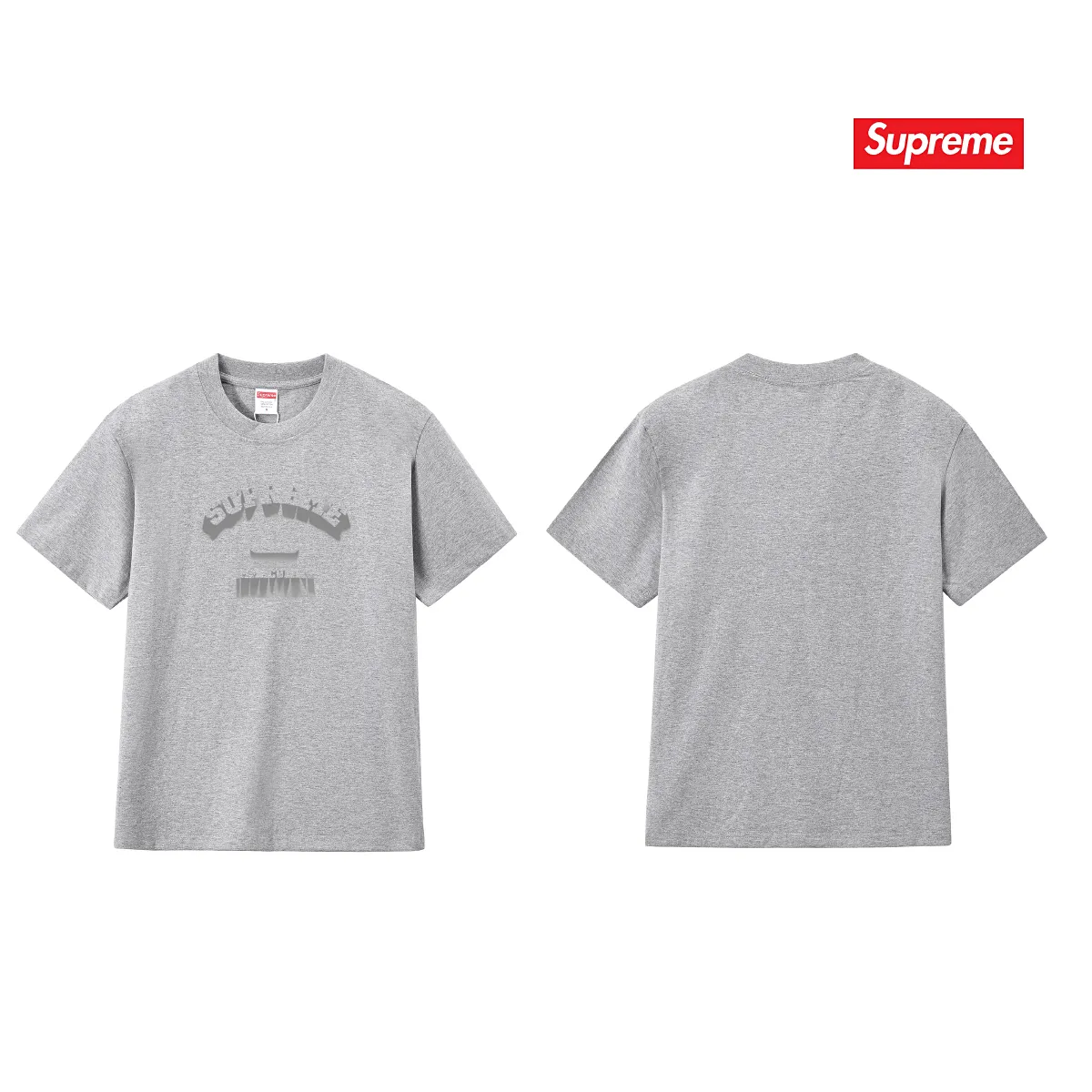 S253 P110💰 Supreme SS24 WEEK1 Letter printed round neck casual short-sleeved American trendy T-shirt. Same style for men and women. Loose fit. Made of 260g combed cotton double yarn. All three standards are complete from fabrics to accessories. ZP. Imported Matsui company's slurry printing will never crack. The whole piece adopts three-needle five-thread technology. The neckline-shoulder seam-sleeve seam is double-lined, which looks more three-dimensional and textured.) The same process as the original version, classic version Feel free to compare zp. The whole piece adopts three-needle five-thread craftsmanship (neckline-shoulder seam-sleeve seam double thread, which looks more three-dimensional and textured). It has the same craftsmanship as the original original, classic version. Color: black, white, light gray, pink, navy. Size: S M L XL XXL