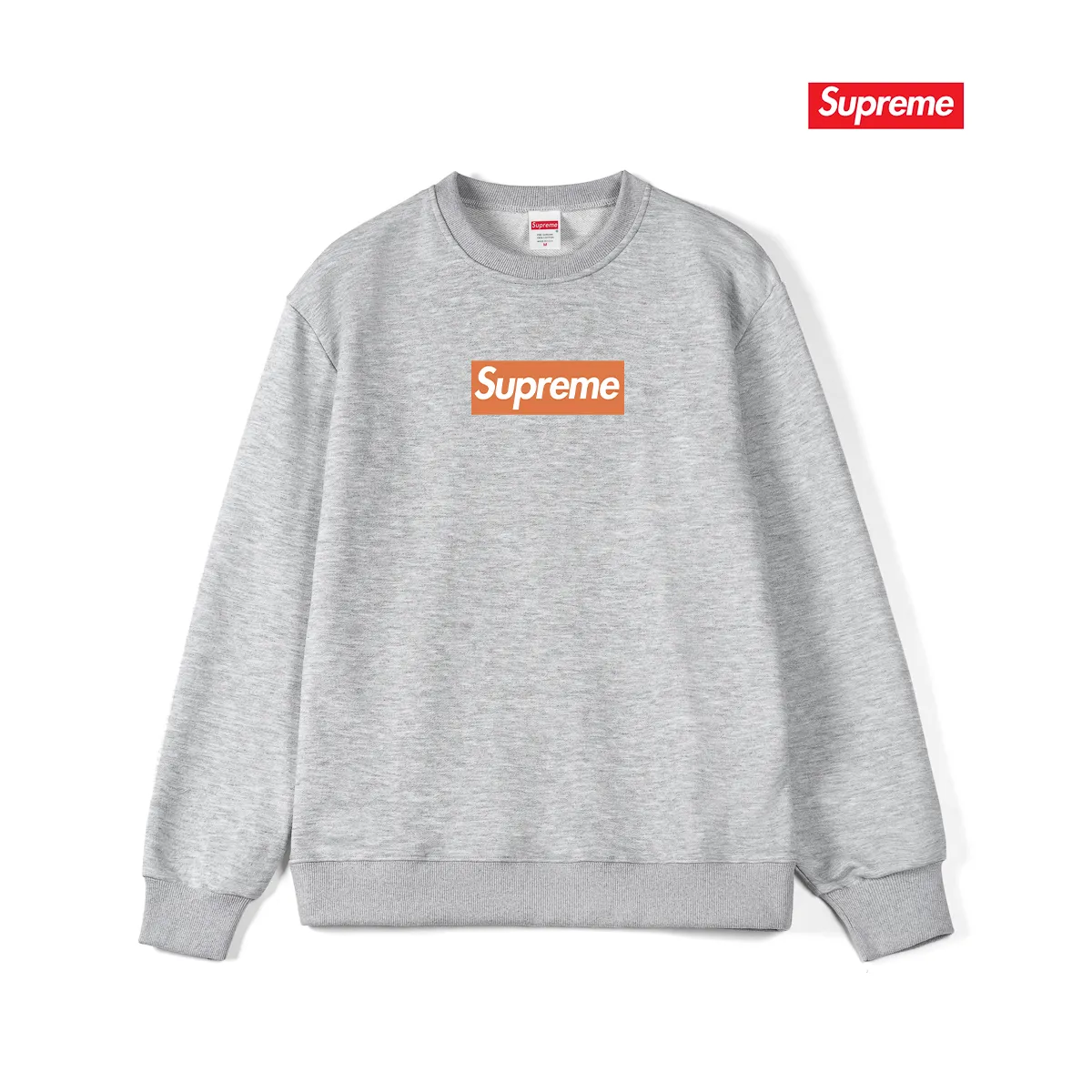 Style No. S1221 #terry p150💰 Velvet 160💰 Sup 68FW SF BOX LOGO TEE San Francisco co-branded classic print round neck sweatshirt Made of 400 grams of large terry (drop shoulder large version) fabric, soft texture and no pilling Imported environmentally friendly printing glue The pattern is bright and three-dimensional Quality 💥 Same style for men and women The upper body is fashionable Color: black white gray Size: S M L XL XXL