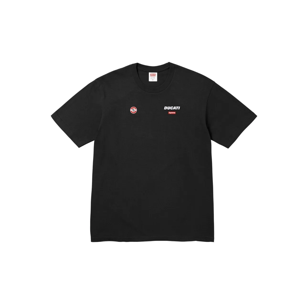 #S82 P110💰 Supreme x DUCATI joint model SS24 WEEK16 LOGO TEE short-sleeved T-shirt with logo printing on the back. The same style for men and women is made of 260 grams of combed cotton double yarn. From fabrics to accessories, all three standards are complete and follow ZP. Imported Matsui Company pulp printing will never crack. The whole piece is made with three-needle and five-thread craftsmanship. The neckline-shoulder seam-sleeve seam is double-lined, and it looks more three-dimensional and textured. The craftsmanship is the same as that of the authentic original version, and the classic version. Feel free to compare zpThe whole piece is made of three-needle five-thread craft. The neckline-shoulder seam-sleeve seam is double-threaded, and it looks more three-dimensional and textured. The craftsmanship of the whole piece is the same as that of the authentic original version. It has a classic style. Color: Black White Red Size: S M L XL XXL