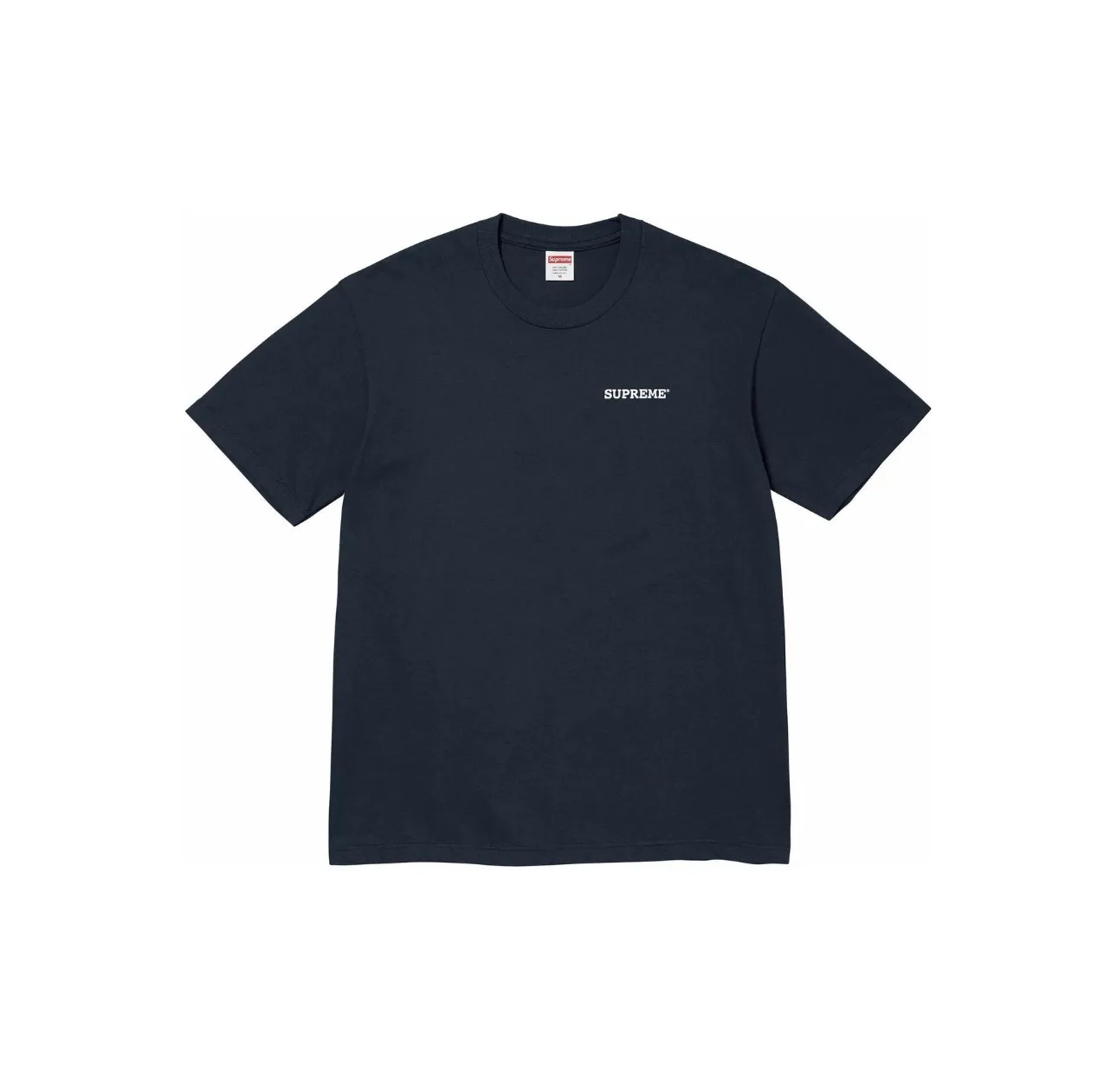 #S91 P110💰 Supreme SS24 WEEK1 letter printed round neck short-sleeved T-shirt. Same style for men and women. Made of 260g combed cotton double yarn. From fabrics to accessories, all three standards are complete and follow ZP. Imported Matsui company's slurry printing will never crack. The whole piece is made with three-needle five-thread technology. The neckline-shoulder seam-sleeve seam is double-lined, which looks more three-dimensional and textured.) The same process as the authentic original, classic version Feel free to compare zp The whole piece adopts three-needle five-thread craftsmanship (neckline-shoulder seam-sleeve seam double thread, looks more three-dimensional and textured) and the same craftsmanship as the original original, classic version Color: black, white, gray, navy Size: S M L XL XXL