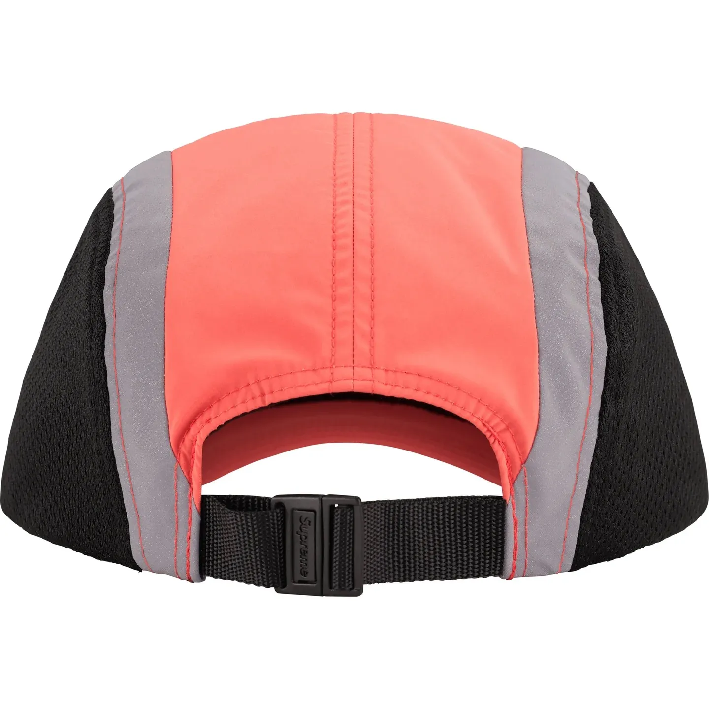 🅿️140 N035 Sup Side Mesh Camp Cap6M Reflective Side Mesh Baseball Cap Peaked Cap Black Apricot Red Blue