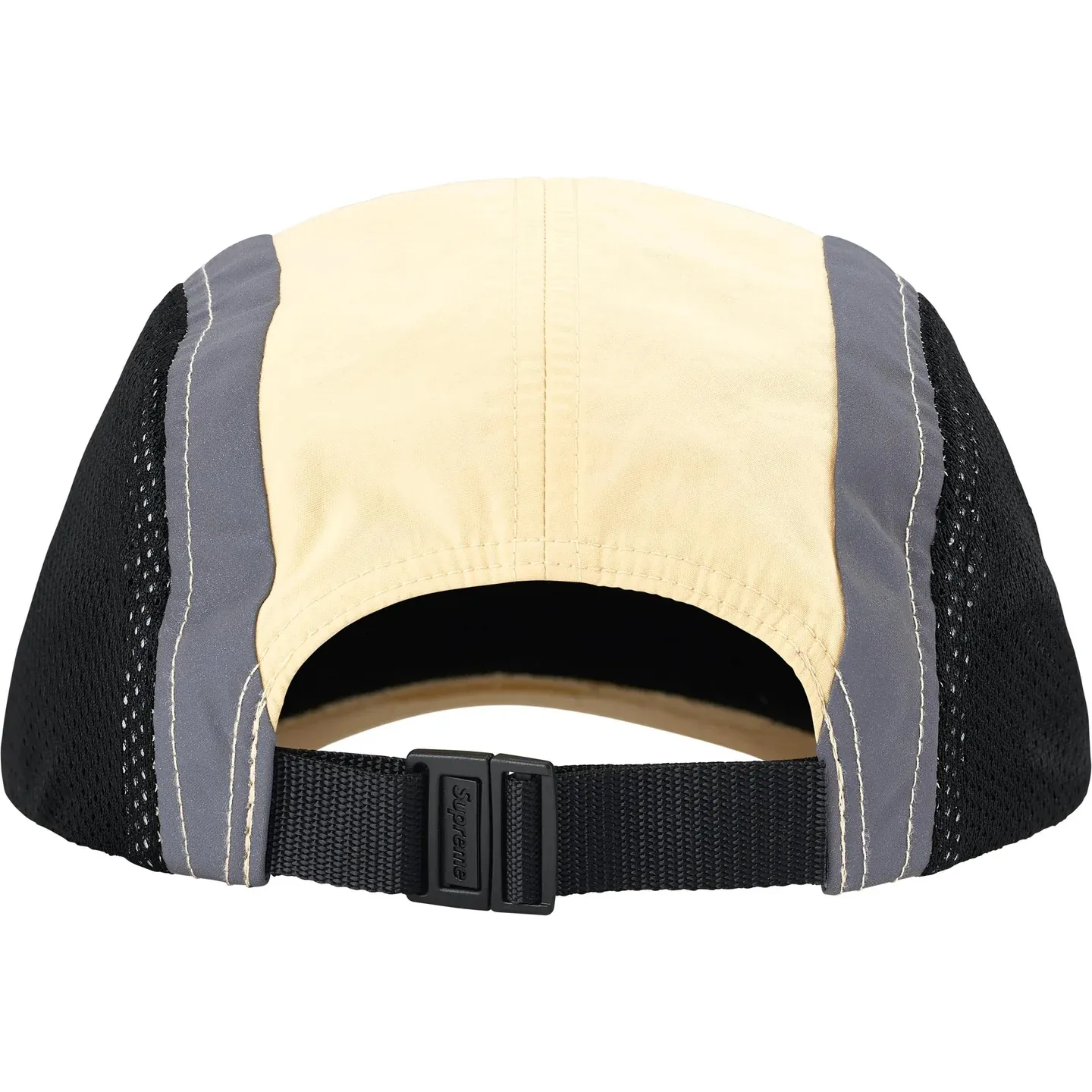 🅿️140 N035 Sup Side Mesh Camp Cap6M Reflective Side Mesh Baseball Cap Peaked Cap Black Apricot Red Blue