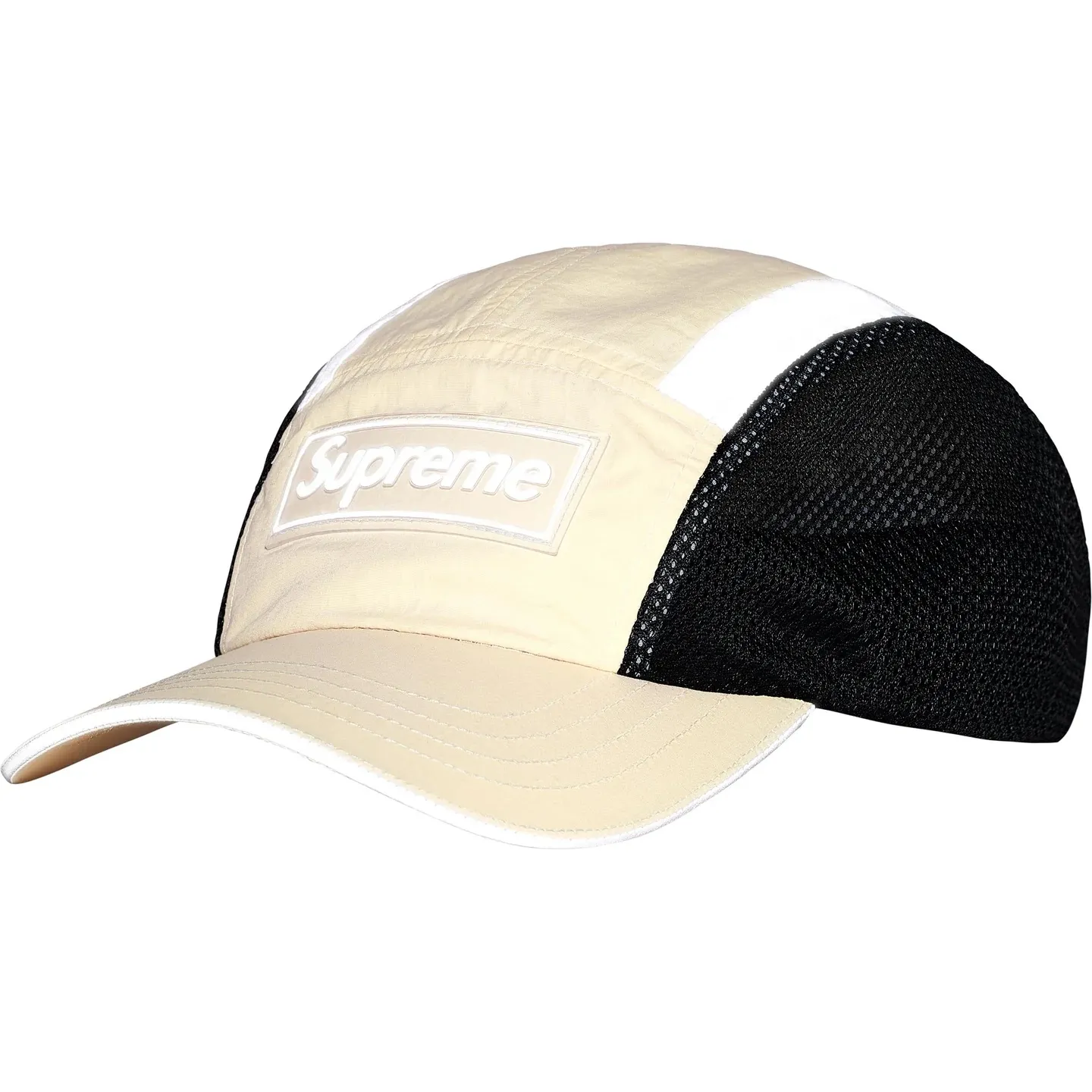 🅿️140 N035 Sup Side Mesh Camp Cap6M Reflective Side Mesh Baseball Cap Peaked Cap Black Apricot Red Blue