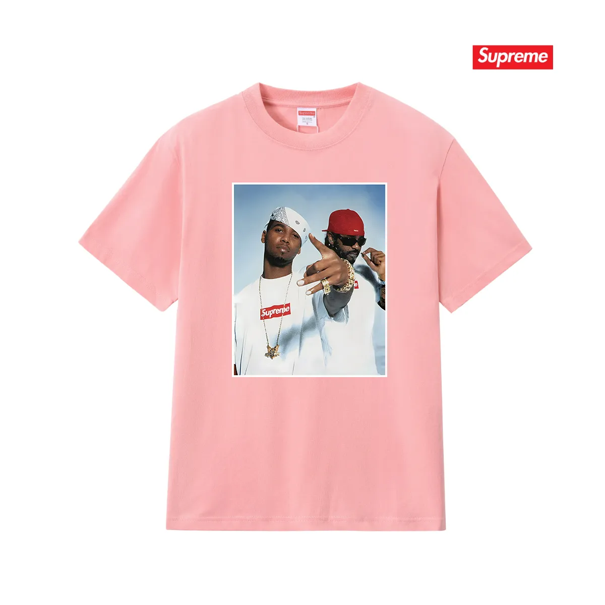 S191 P110💰 Sup new Komi Frog Tyson Mafia short-sleeved T-shirt summer half-sleeve for men and women, loose and versatile tee, loose fit. Made of 260 grams of combed cotton double yarn. All three standards are complete from fabrics to accessories. ZP. Imported Matsui company slurry printing will never crack. The whole piece adopts three-needle five-thread process. The neckline-shoulder seam-sleeve seam is double-lined, which looks more three-dimensional and textured.) The same process as the authentic original, classic version Feel free to compare zp. The whole piece adopts three-needle five-thread craftsmanship (neckline-shoulder seam-sleeve seam double thread, which looks more three-dimensional and textured). It has the same craftsmanship as the original original, classic version. Color: black, white, light gray, pink, navy. Size: S M L XL XXL