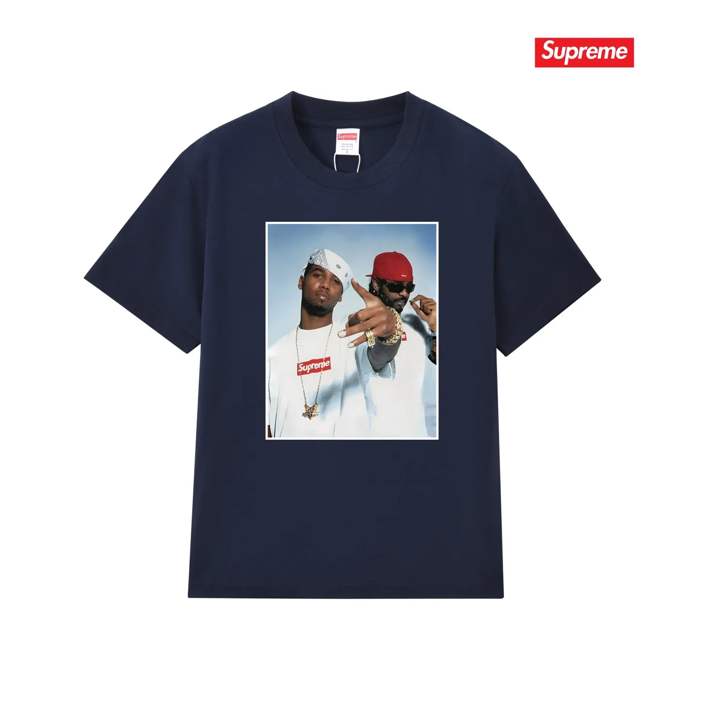 S191 P110💰 Sup new Komi Frog Tyson Mafia short-sleeved T-shirt summer half-sleeve for men and women, loose and versatile tee, loose fit. Made of 260 grams of combed cotton double yarn. All three standards are complete from fabrics to accessories. ZP. Imported Matsui company slurry printing will never crack. The whole piece adopts three-needle five-thread process. The neckline-shoulder seam-sleeve seam is double-lined, which looks more three-dimensional and textured.) The same process as the authentic original, classic version Feel free to compare zp. The whole piece adopts three-needle five-thread craftsmanship (neckline-shoulder seam-sleeve seam double thread, which looks more three-dimensional and textured). It has the same craftsmanship as the original original, classic version. Color: black, white, light gray, pink, navy. Size: S M L XL XXL