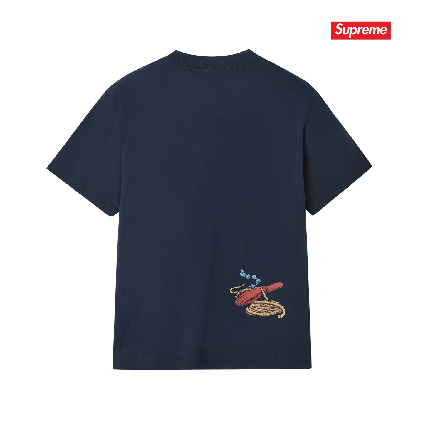 S196 P110💰 Sup American trendy printed short-sleeved loose ins casual versatile men's and women's new summer tops and trendy brand T-shirts. Loose fit. Made of 260g combed cotton double yarn. All three standards are complete from fabrics to accessories. ZP. Imported Matsui company's slurry printing will never crack. The whole piece adopts three-needle five-thread technology. The neckline-shoulder seam-sleeve seam is double-lined, which looks more three-dimensional and textured. The same process as the original version, classic version. Feel free to compare zp. The whole piece adopts three-needle five-thread craftsmanship (neckline-shoulder seam-sleeve seam double thread, which looks more three-dimensional and textured). It has the same craftsmanship as the original original, classic version. Color: black, white, light gray, pink, navy. Size: S M L XL XXL