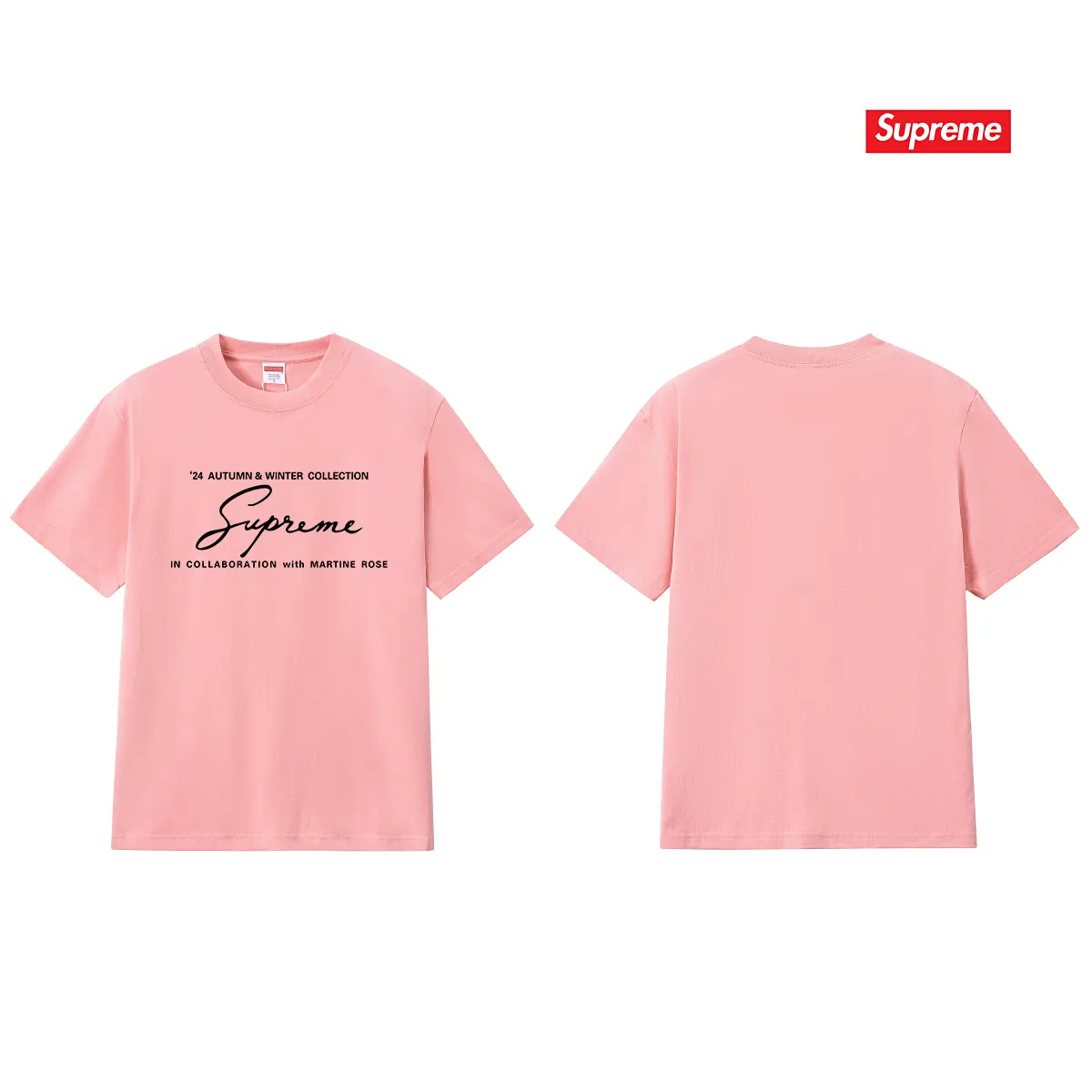 S208 P110💰 New Sup letter printed pure cotton loose T-shirt for men and women. Loose fit. Made of 260 grams of combed cotton double yarn. From fabrics to accessories, all three standards are complete and follow ZP. The slurry printing imported from Matsui Company will never crack. The whole piece adopts three-needle and five-thread technology. The neckline-shoulder seam-sleeve seam is double-lined, which looks more three-dimensional and textured. The same process as the original version, classic version Feel free to compare zp. The whole piece adopts three-needle five-thread craftsmanship (neckline-shoulder seam-sleeve seam double thread, which looks more three-dimensional and textured). It has the same craftsmanship as the original original, classic version. Color: black, white, light gray, pink, navy. Size: S M L XL XXL