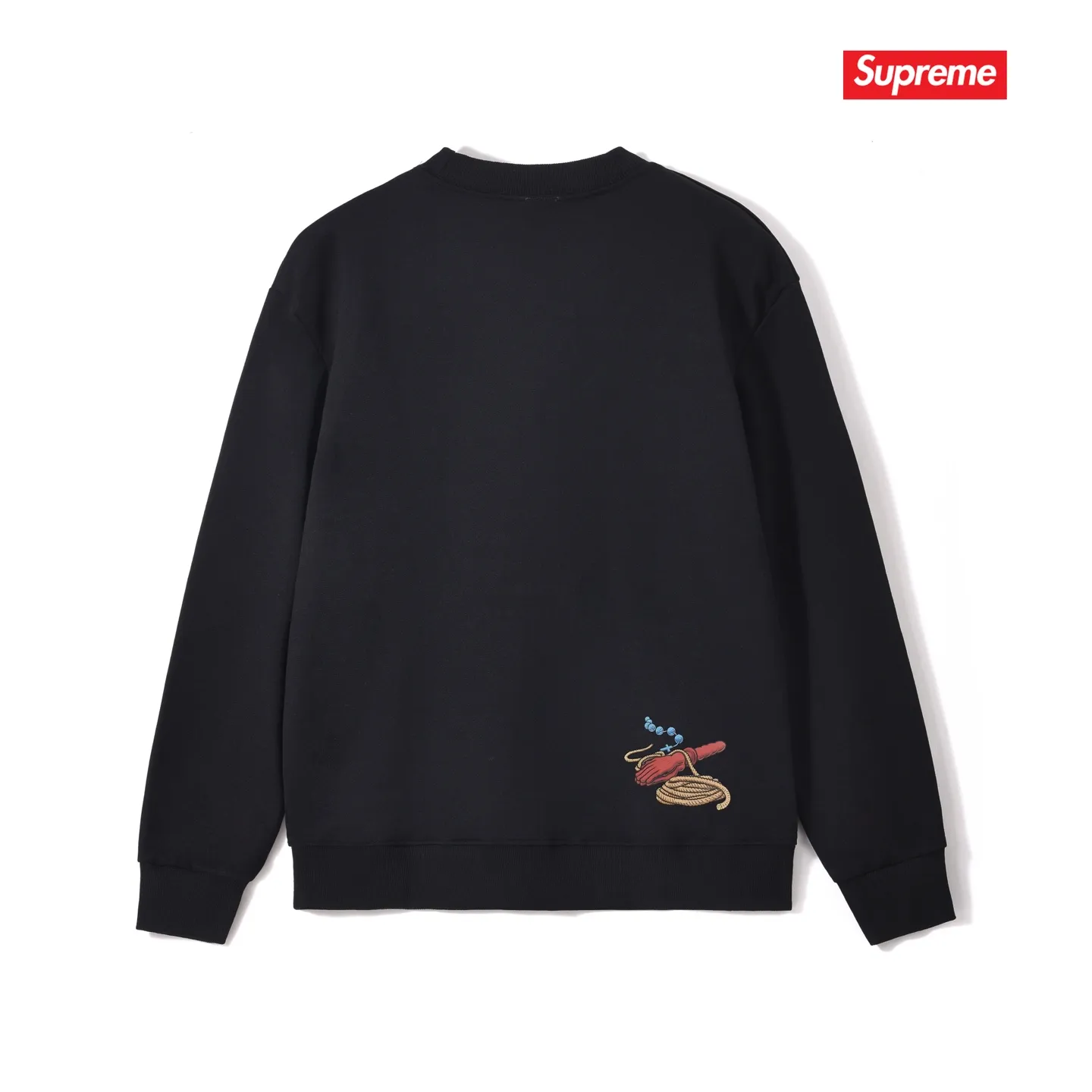 Style No. S1196 #terry p150💰 Plus velvet 160💰 Sup American trendy brand round neck sweatshirt Made of 400g large terry (drop shoulder large version) fabric, soft texture and no pilling Imported environmentally friendly printing glue The pattern is bright and three-dimensional Quality💥Same style for men and women The upper body is trendy Color: black white gray Size: S M L XL XXL