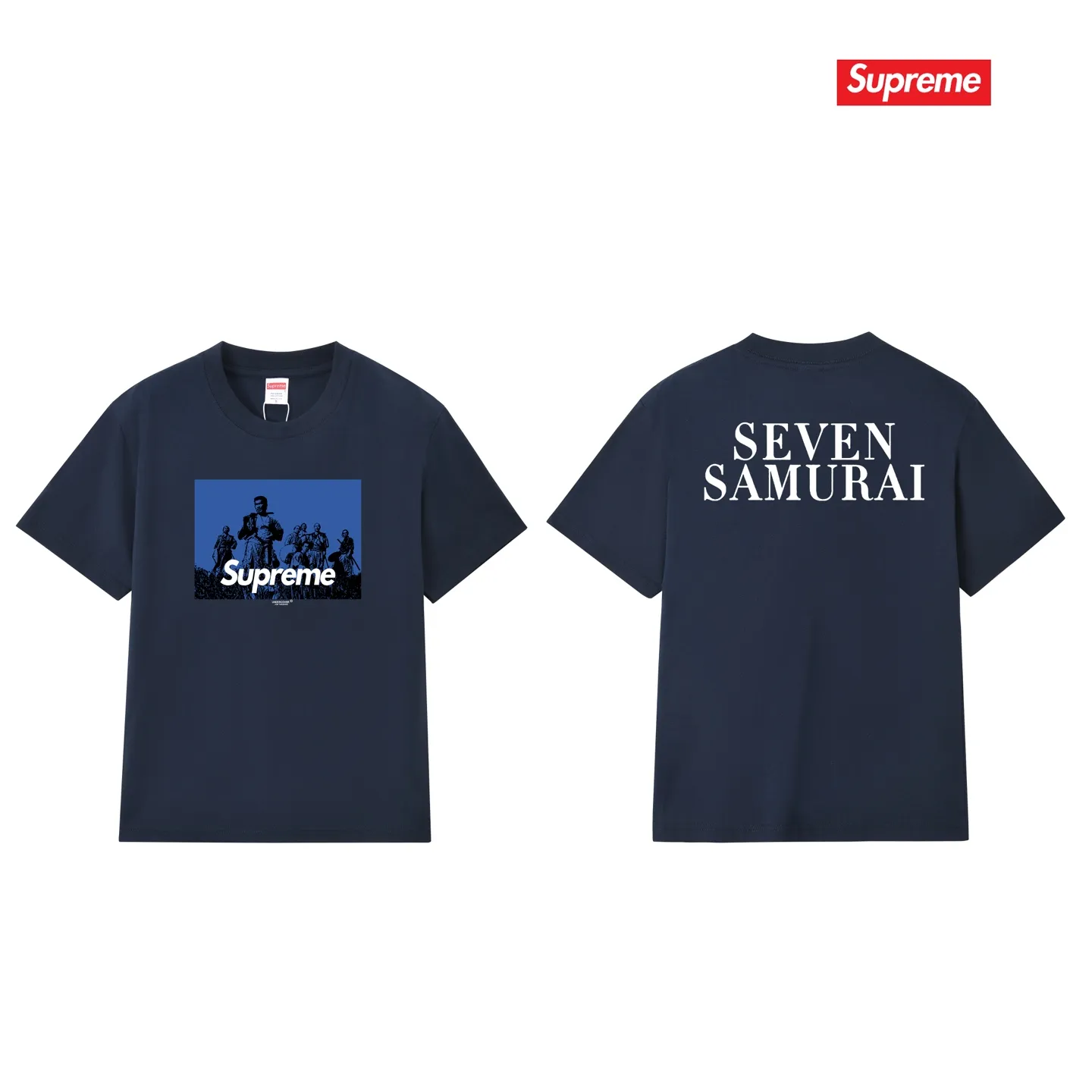S212 P110💰 25 new Sup undercover casual samurai print retro round neck short-sleeved pure cotton unisex T-shirt. Loose and loose fit. Made of 260g combed cotton double yarn. From fabric to accessories, all three standards are complete and follow ZP. Imported Matsui company slurry printing will never crack. The whole piece adopts three-needle five-thread process. The neckline-shoulder seam-sleeve seam is double-lined, which looks more three-dimensional and textured. The same process as the original version, classic version Feel free to compare zp. The whole piece adopts three-needle five-thread craftsmanship (neckline-shoulder seam-sleeve seam double thread, which looks more three-dimensional and textured). It has the same craftsmanship as the original original, classic version. Color: black, white, light gray, pink, navy. Size: S M L XL XXL