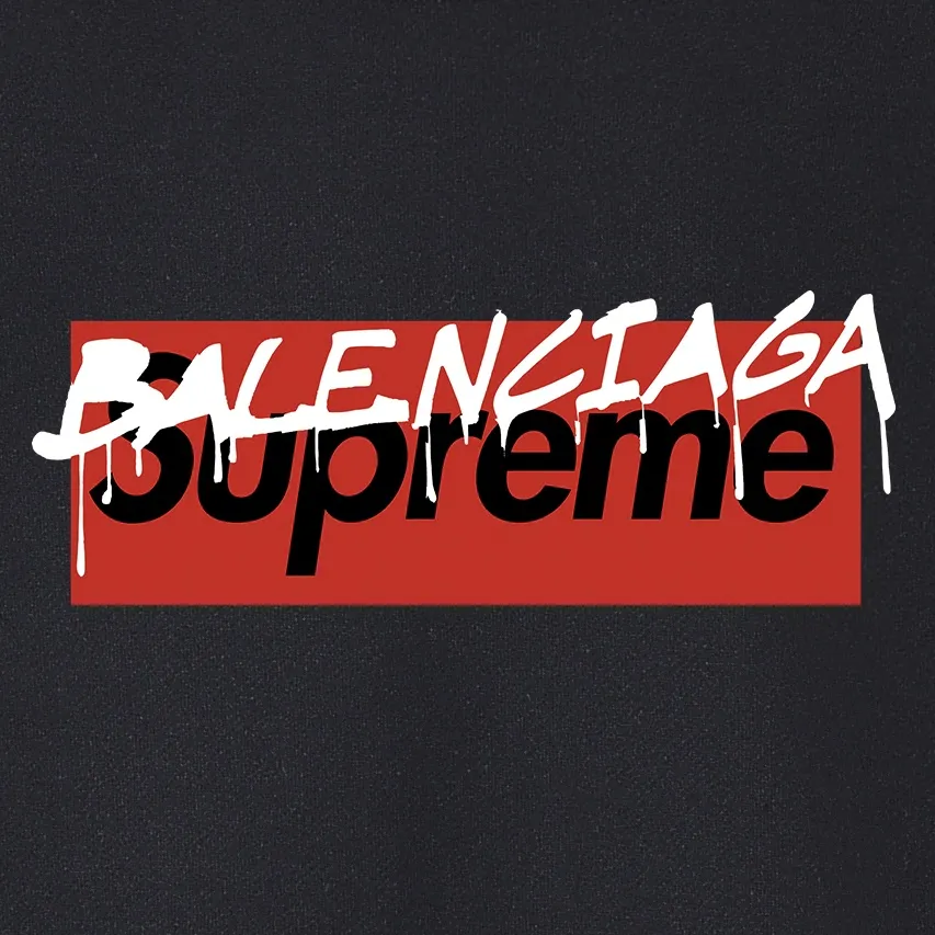 Style No. S1001 #terryp150💰 Velvet 160💰 Balenciaga co-branded supreme round-neck sweatshirt. Made of 400g large terry (drop shoulder large version) fabric. The texture is soft and non-pilling. Imported environmentally friendly printing glue. The pattern is bright and three-dimensional. Quality💥Same style for men and women. The upper body is trendy. Color: black Size: S M L XL XXL