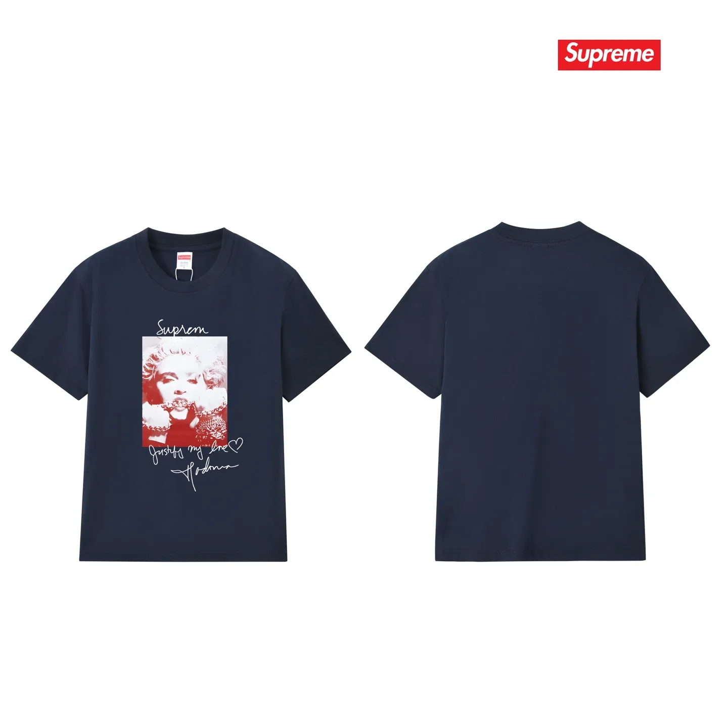 S206 P110💰 sup Pure cotton beauty brand half-sleeved men's and women's summer couple's base printed short-sleeved top T-shirt. Loose fit. Made of 260g combed cotton double yarn. All three standards are complete from fabric to accessories. ZP. Imported Matsui company's slurry printing will never crack. The whole piece is made of three-needle five-thread technology. The neckline-shoulder seam-sleeve seam is double-lined, which looks more three-dimensional and textured. The same process as the original version, classic version. Feel free to compare zp. The whole piece adopts three-needle five-thread craftsmanship (neckline-shoulder seam-sleeve seam double thread, which looks more three-dimensional and textured). It has the same craftsmanship as the original original, classic version. Color: black, white, light gray, pink, navy. Size: S M L XL XXL