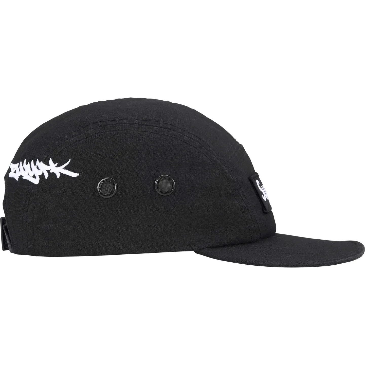 N104💰p140 Sup Zoo York Camp Cap Embroidered bogo baseball cap peaked cap black white army green