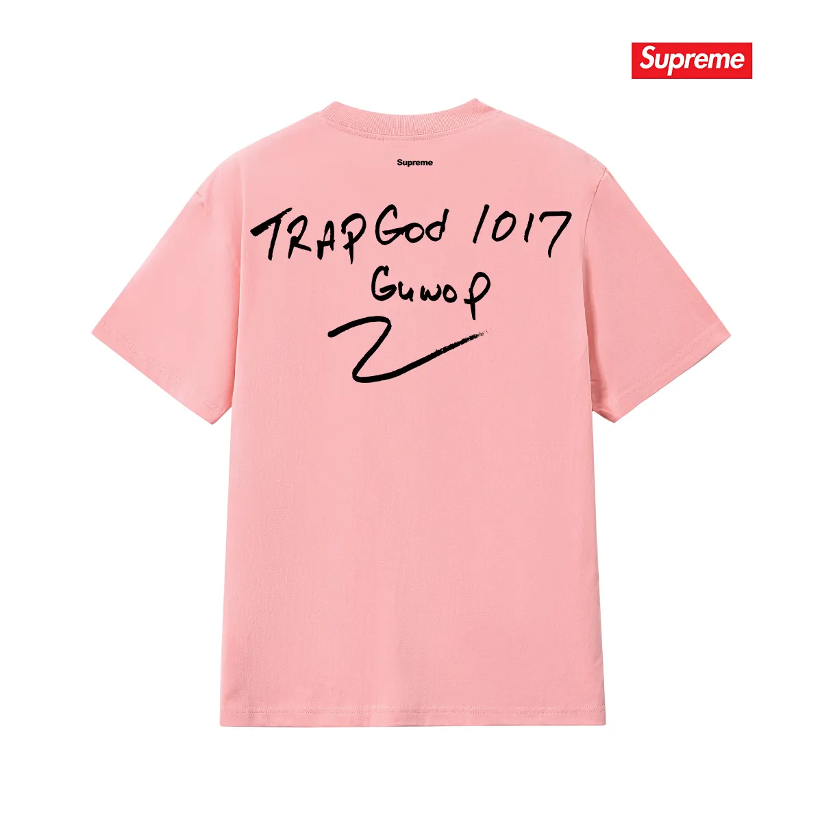 S199 P110💰 SUP FW16 Kuci Mane Tee White short-sleeved pure cotton high-end T-shirt with character printing. Loose fit. Made of 260g combed cotton double yarn. All three standards are complete from fabrics to accessories. ZP. Imported Matsui company’s slurry printing will never crack. The whole piece adopts three-needle five-thread technology. The neckline-shoulder seam-sleeve seam is double-lined, which looks more three-dimensional and textured. The same process as the original version, classic version. Feel free to compare zp. The whole piece adopts three-needle five-thread craftsmanship (neckline-shoulder seam-sleeve seam double thread, which looks more three-dimensional and textured). It has the same craftsmanship as the original original, classic version. Color: black, white, light gray, pink, navy. Size: S M L XL XXL