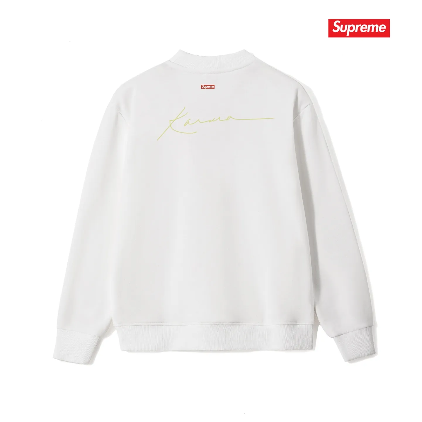 Style No. S1034 #terry p150💰 Velvet 160💰 Supreme Pharoah Sanders Tee Saxophone character avatar round neck sweatshirt Made of 400 grams of large terry (drop shoulder large version) fabric, soft and non-pilling texture, imported environmentally friendly printing glue, bright and three-dimensional pattern, quality 💥Male and female, the upper body is fashionable Color: black white gray Size: S M L XL XXL