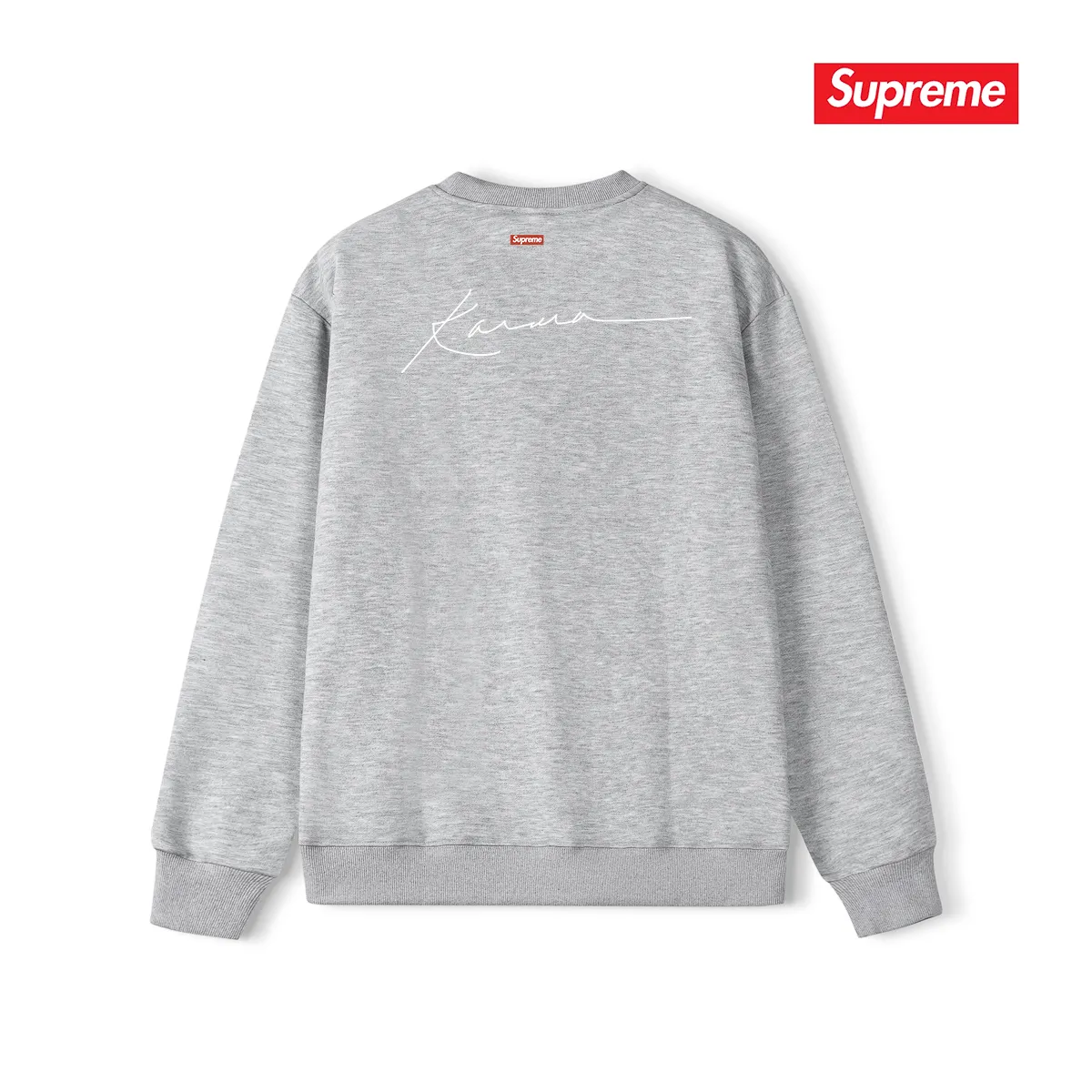 Style No. S1034 #terry p150💰 Velvet 160💰 Supreme Pharoah Sanders Tee Saxophone character avatar round neck sweatshirt Made of 400 grams of large terry (drop shoulder large version) fabric, soft and non-pilling texture, imported environmentally friendly printing glue, bright and three-dimensional pattern, quality 💥Male and female, the upper body is fashionable Color: black white gray Size: S M L XL XXL