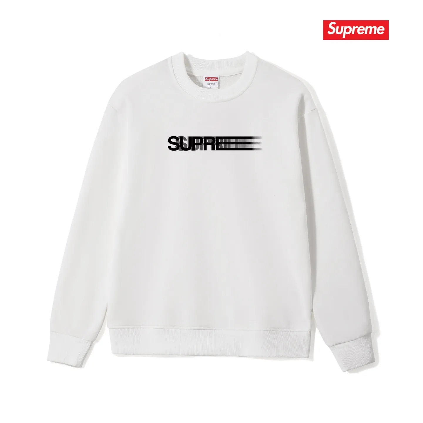 Style number S1130 #terry p150💰 plus velvet 160💰 supreme new summer letter print couple phantom round neck sweatshirt. Made of 400 grams of large terry (drop shoulder large version) fabric. The texture is soft and non-pilling. Imported environmentally friendly printing glue. The pattern is bright and three-dimensional. The quality is the same for men and women. The upper body is trendy. Color: black white gray Size: S M L XL XXL