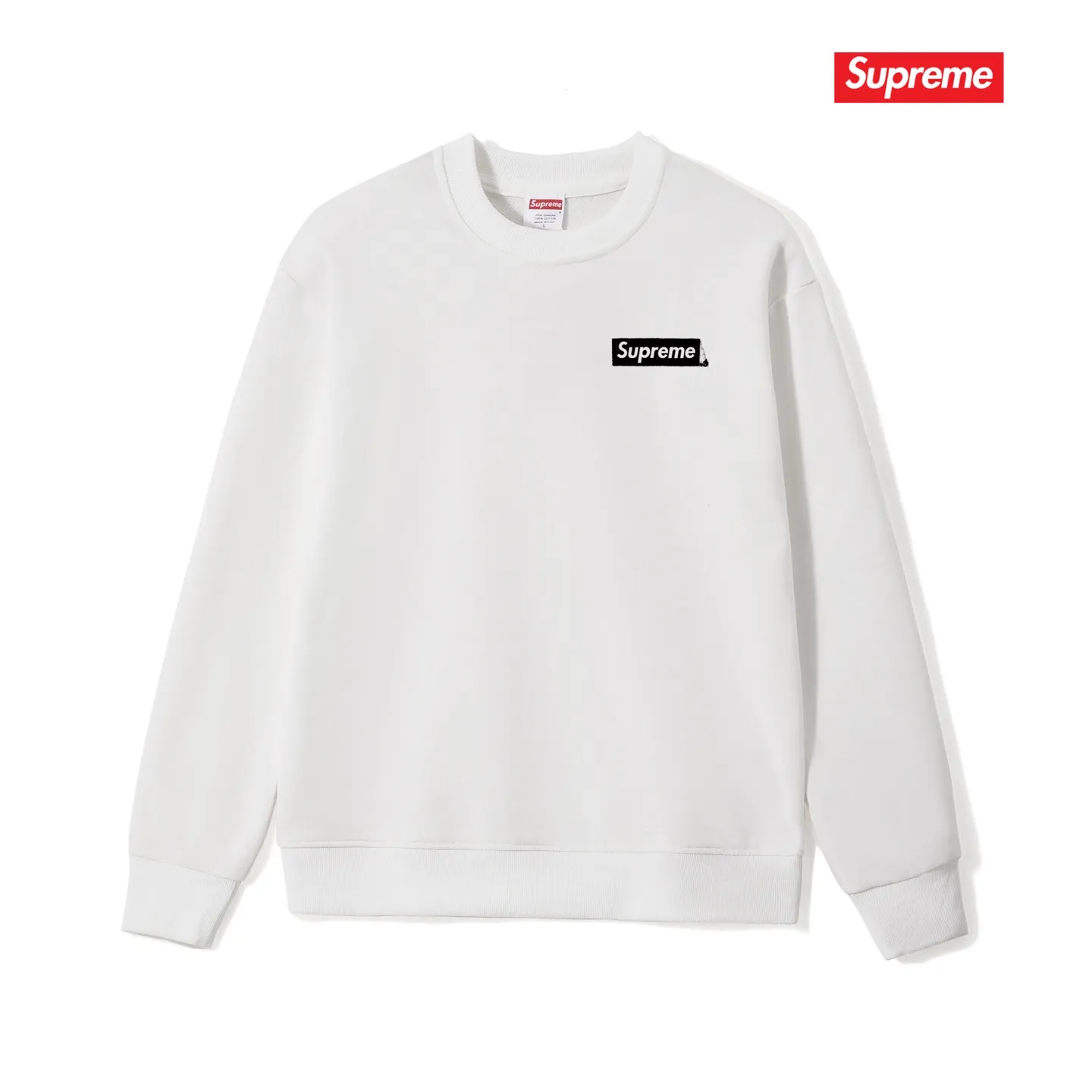 Style No. S1046 #terry p150💰 Velvet 160💰 Supreme SS23 Week9 BODY SNATCHERS TEE Classic boxlogo skull print on the back Round neck sweatshirt Made of 400g large terry (drop shoulder large version) fabric Soft texture and no pilling Imported environmentally friendly printing glue The pattern is bright and three-dimensional Quality💥Same style for men and women The upper body is trendy Color: black white gray Size: S M L XL XXL
