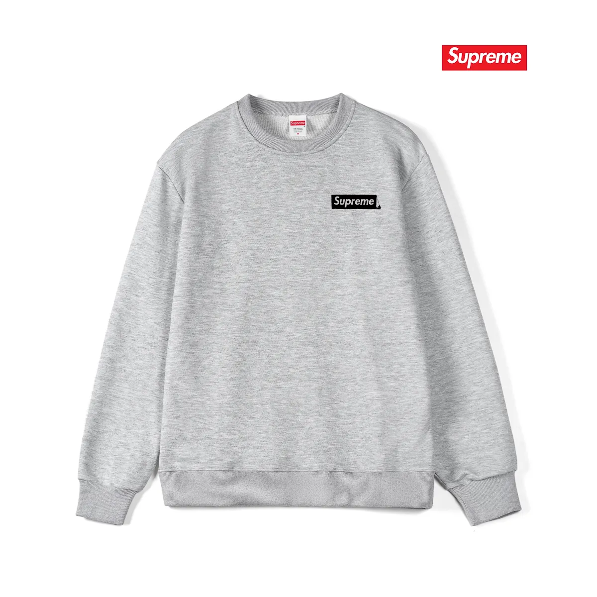 Style No. S1046 #terry p150💰 Velvet 160💰 Supreme SS23 Week9 BODY SNATCHERS TEE Classic boxlogo skull print on the back Round neck sweatshirt Made of 400g large terry (drop shoulder large version) fabric Soft texture and no pilling Imported environmentally friendly printing glue The pattern is bright and three-dimensional Quality💥Same style for men and women The upper body is trendy Color: black white gray Size: S M L XL XXL