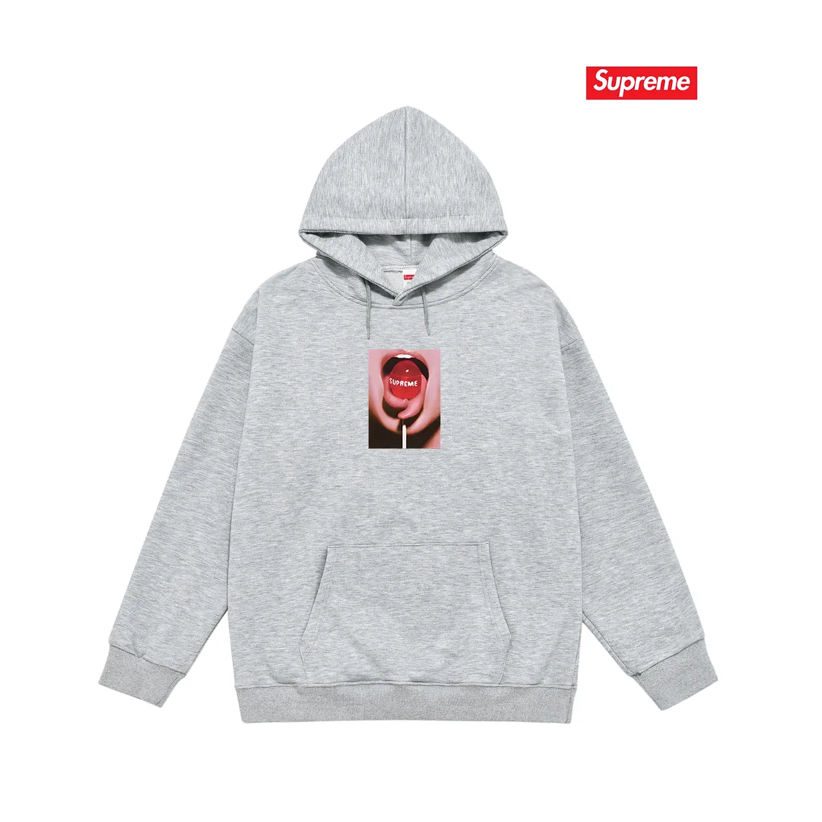 Style No. S2087 #terry P160💰 Velvet P170💰 Supreme FW24 WEEK1 Tera Patrick Tee Classic cotton printed hooded sweatshirt Made of 400g large terry 430g silver fox velvet (drop shoulder large version) fabric, soft texture and no pilling Imported environmentally friendly printing glue The pattern is bright and three-dimensional Quality 💥Same style for men and women The upper body is trendy Color: black white Gray Size: S M L XL XXL