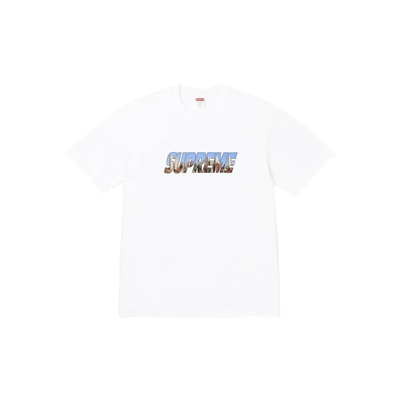 #S65 P110💰 Supreme FW23 Autumn and Winter Series WEEK1 GOTHAM TEE Gotham City letter Logo printed round neck short-sleeved T-shirt. Same style for men and women. From fabrics to accessories, all three standards are complete and follow ZP. Imported Matsui company's slurry printing will never crack. The whole piece is made with three-needle five-thread technology. The neckline-shoulder seam-sleeve seam is double-lined, which looks more three-dimensional and textured. The same process as the authentic original version, classic version Feel free to compare zp. The whole piece is made using three-needle five-thread craftsmanship. The neckline-shoulder seam-sleeve seam is double-threaded, which looks more three-dimensional and textured.) It has the same craftsmanship as the original original, classic version. Color: black and white. Size: S M L XL XXL.