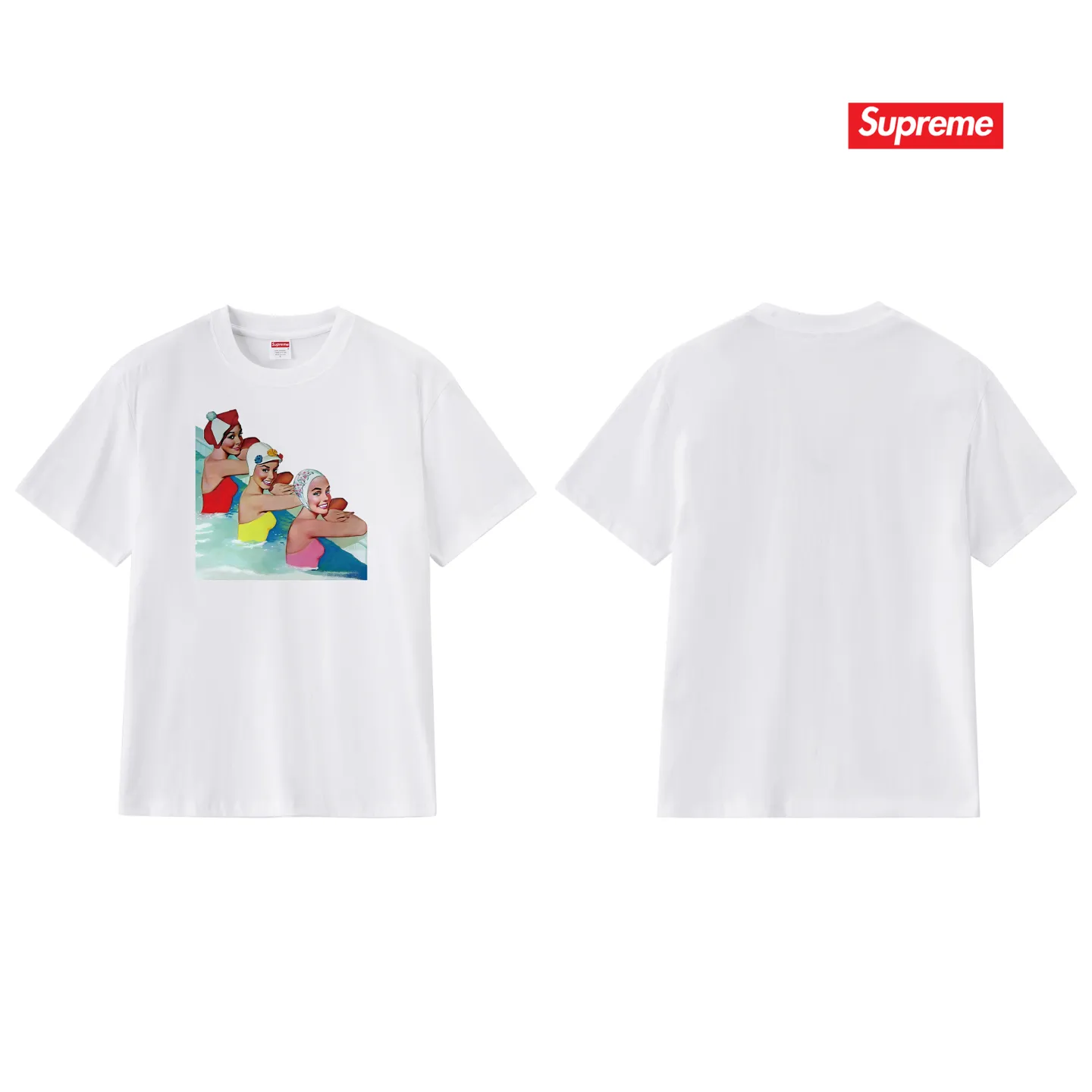 S187 P110💰 Sup Fashion brand pure cotton loose printed short-sleeved summer new men's and women's round neck half-sleeved T-shirt casual tops for couples. Loose fit. Made of 260g combed cotton double yarn. All three standards are complete from fabrics to accessories. ZP. Imported Matsui company's slurry printing will never crack. The whole piece adopts three-needle five-thread technology. The neckline-shoulder seam-sleeve seam is double-lined, which looks more three-dimensional and textured. The same process as the original version, classic version. Feel free to compare zp. The whole piece adopts three-needle five-thread craftsmanship (neckline-shoulder seam-sleeve seam double thread, which looks more three-dimensional and textured). It has the same craftsmanship as the original original, classic version. Color: black, white, light gray, pink, navy. Size: S M L XL XXL