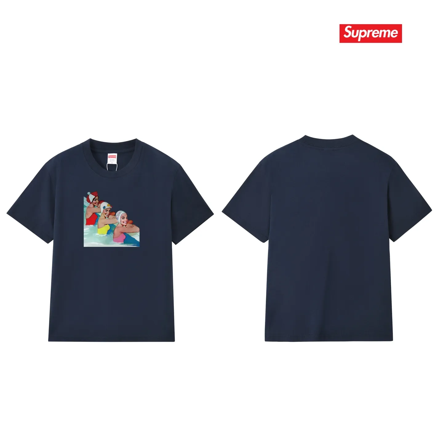 S187 P110💰 Sup Fashion brand pure cotton loose printed short-sleeved summer new men's and women's round neck half-sleeved T-shirt casual tops for couples. Loose fit. Made of 260g combed cotton double yarn. All three standards are complete from fabrics to accessories. ZP. Imported Matsui company's slurry printing will never crack. The whole piece adopts three-needle five-thread technology. The neckline-shoulder seam-sleeve seam is double-lined, which looks more three-dimensional and textured. The same process as the original version, classic version. Feel free to compare zp. The whole piece adopts three-needle five-thread craftsmanship (neckline-shoulder seam-sleeve seam double thread, which looks more three-dimensional and textured). It has the same craftsmanship as the original original, classic version. Color: black, white, light gray, pink, navy. Size: S M L XL XXL