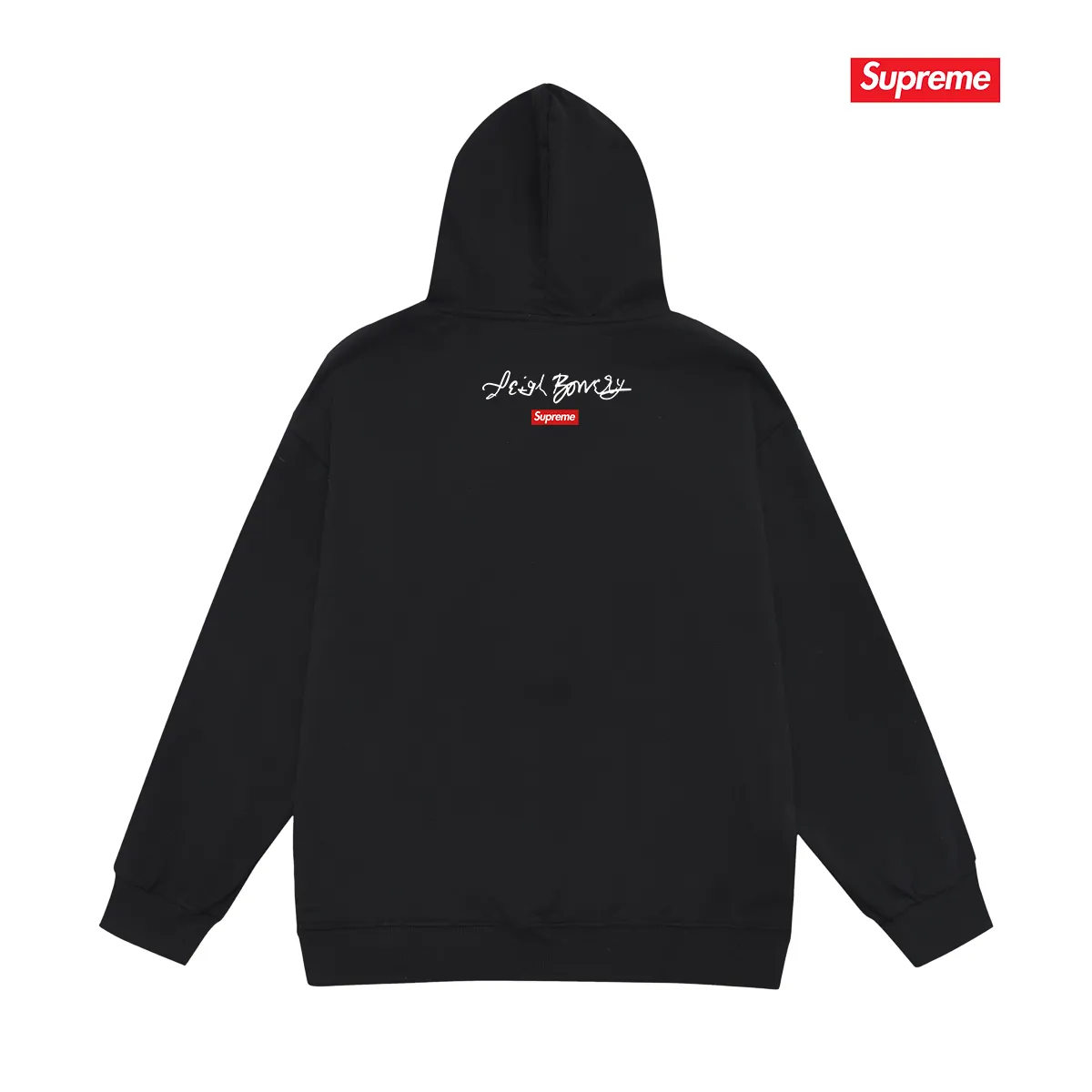 Style No. S2128 #terry P160💰 Velvet P170💰 Supreme weird artist co-branded clown hugging kitten hooded sweatshirt Made of 400g large terry 430g silver fox velvet (drop shoulder large version) fabric, soft texture and no pilling Imported environmentally friendly printing glue The pattern is bright and three-dimensional Quality 💥Same style for men and women The upper body is trendy Color: black white gray Size: S M L XL XXL