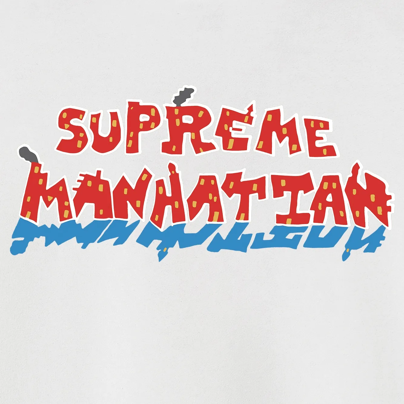 Style number S2045 #terry P160💰 Velvet P170💰 Supreme SS22 Week 19 Manhattan Tee Cartoon letter Manhattan city street scene pattern print hooded sweatshirt Made of 400g large terry 430g silver fox velvet (drop shoulder large version) fabric Soft texture and no pilling Imported environmentally friendly printing glue The pattern is bright and three-dimensional Quality 💥Same style for men and women The upper body is trendy Color: black White Gray Size: S M L XL XXL