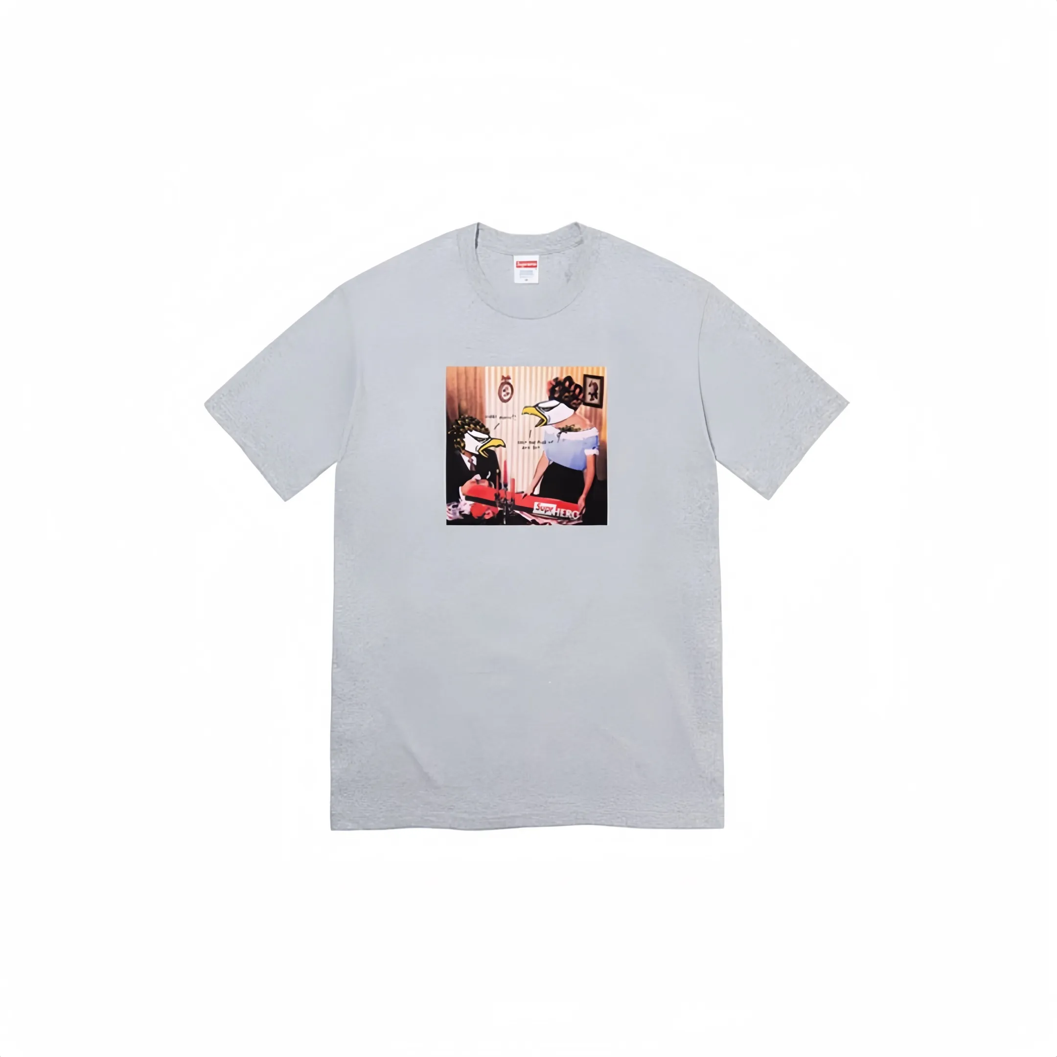 #S24 P110💰 Supreme SS22 Week 17 x Antihero joint series Supreme clothing series, ANTIHERO joint series Curbs Tee cartoon pattern printed round neck short-sleeved T-shirt. Same style for men and women. Made of 260g combed cotton double yarn. From fabrics to accessories, all three standards are complete and follow ZP. Imported Matsui Company slurry printing will never crack. The whole piece is made with three-needle and five-thread craftsmanship. The collar-shoulder seam-sleeve seam is double-threaded, making it look more three-dimensional and textured. The craftsmanship is the same as that of the authentic original version, and the classic version is free to compare.