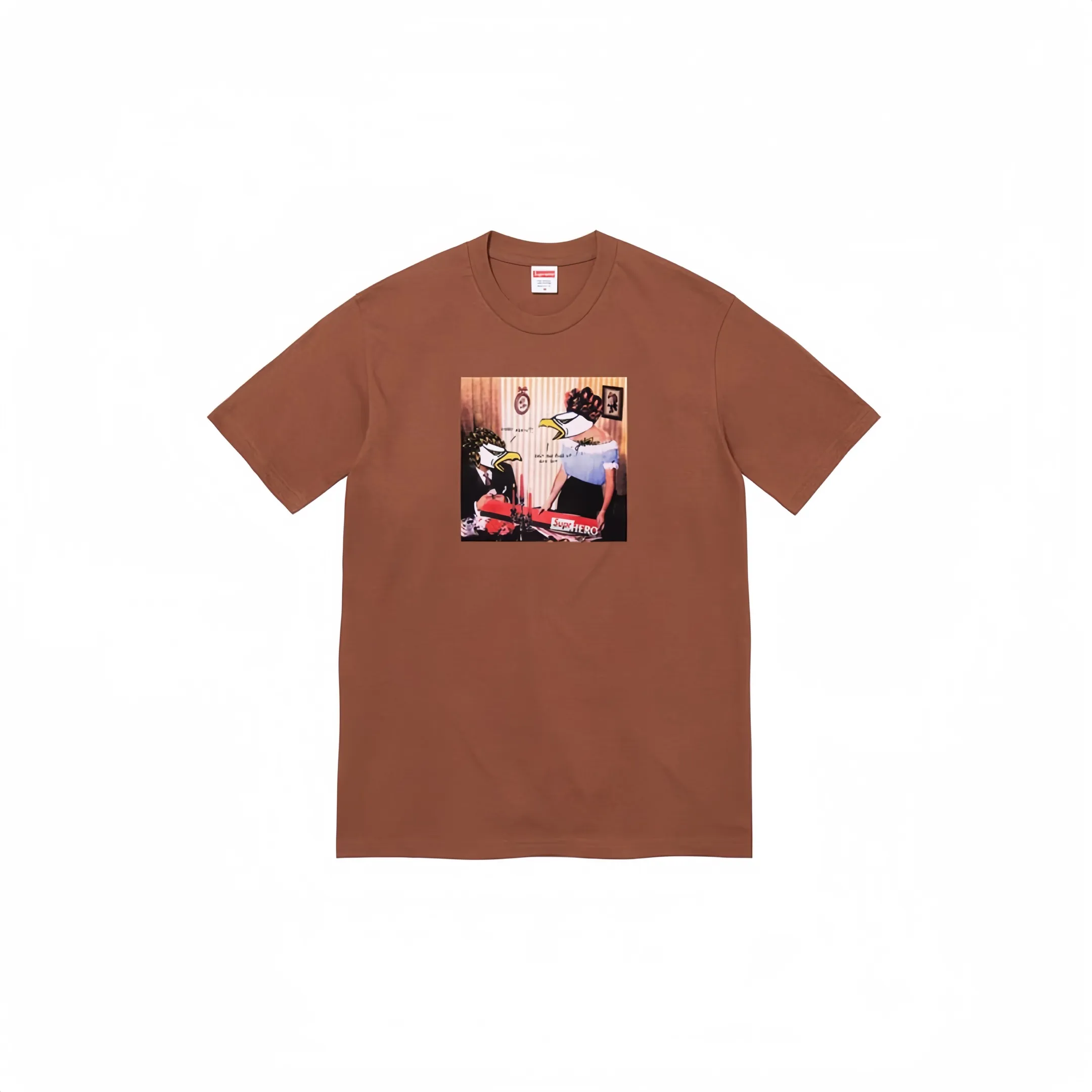 #S24 P110💰 Supreme SS22 Week 17 x Antihero joint series Supreme clothing series, ANTIHERO joint series Curbs Tee cartoon pattern printed round neck short-sleeved T-shirt. Same style for men and women. Made of 260g combed cotton double yarn. From fabrics to accessories, all three standards are complete and follow ZP. Imported Matsui Company slurry printing will never crack. The whole piece is made with three-needle and five-thread craftsmanship. The collar-shoulder seam-sleeve seam is double-threaded, making it look more three-dimensional and textured. The craftsmanship is the same as that of the authentic original version, and the classic version is free to compare.