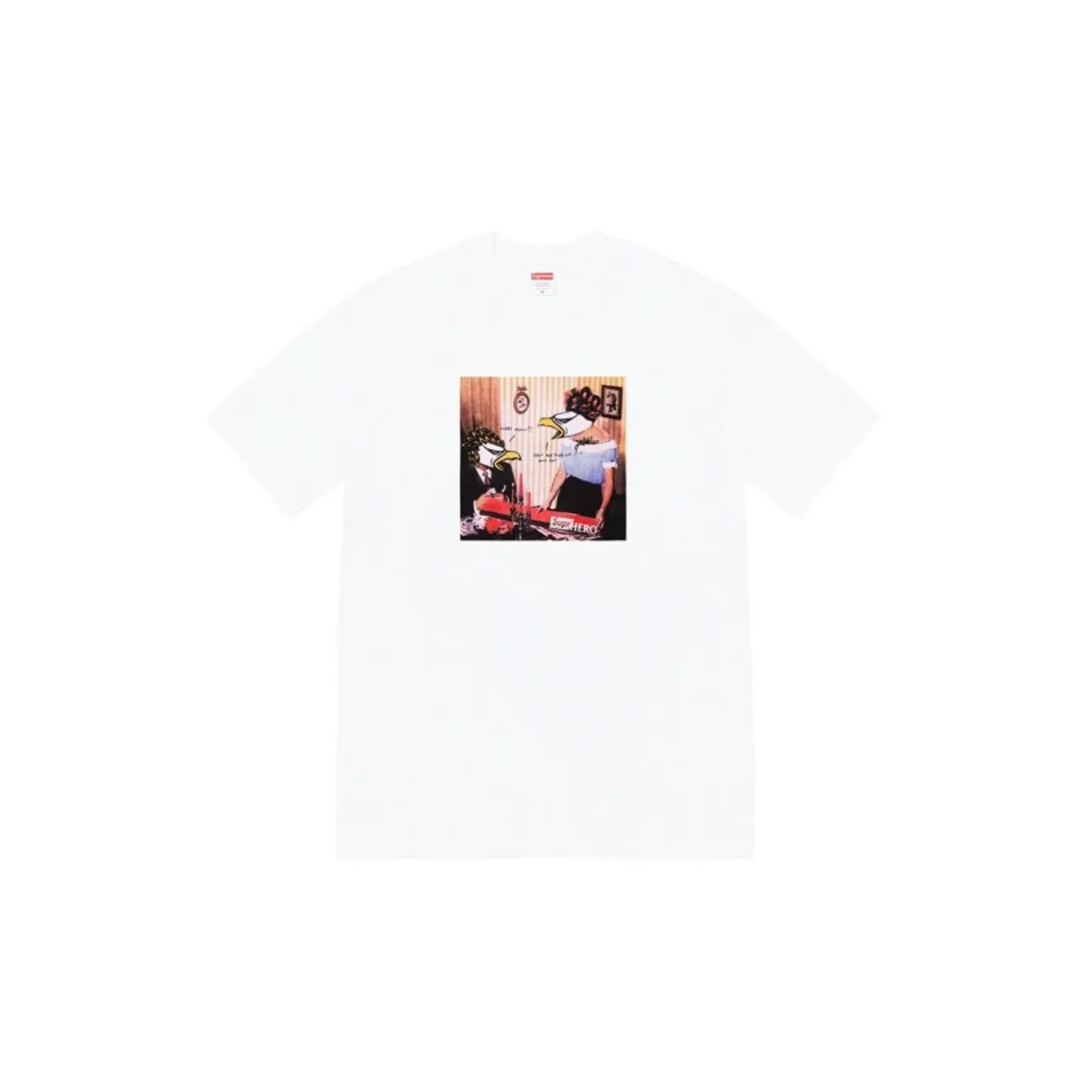 #S24 P110💰 Supreme SS22 Week 17 x Antihero joint series Supreme clothing series, ANTIHERO joint series Curbs Tee cartoon pattern printed round neck short-sleeved T-shirt. Same style for men and women. Made of 260g combed cotton double yarn. From fabrics to accessories, all three standards are complete and follow ZP. Imported Matsui Company slurry printing will never crack. The whole piece is made with three-needle and five-thread craftsmanship. The collar-shoulder seam-sleeve seam is double-threaded, making it look more three-dimensional and textured. The craftsmanship is the same as that of the authentic original version, and the classic version is free to compare.