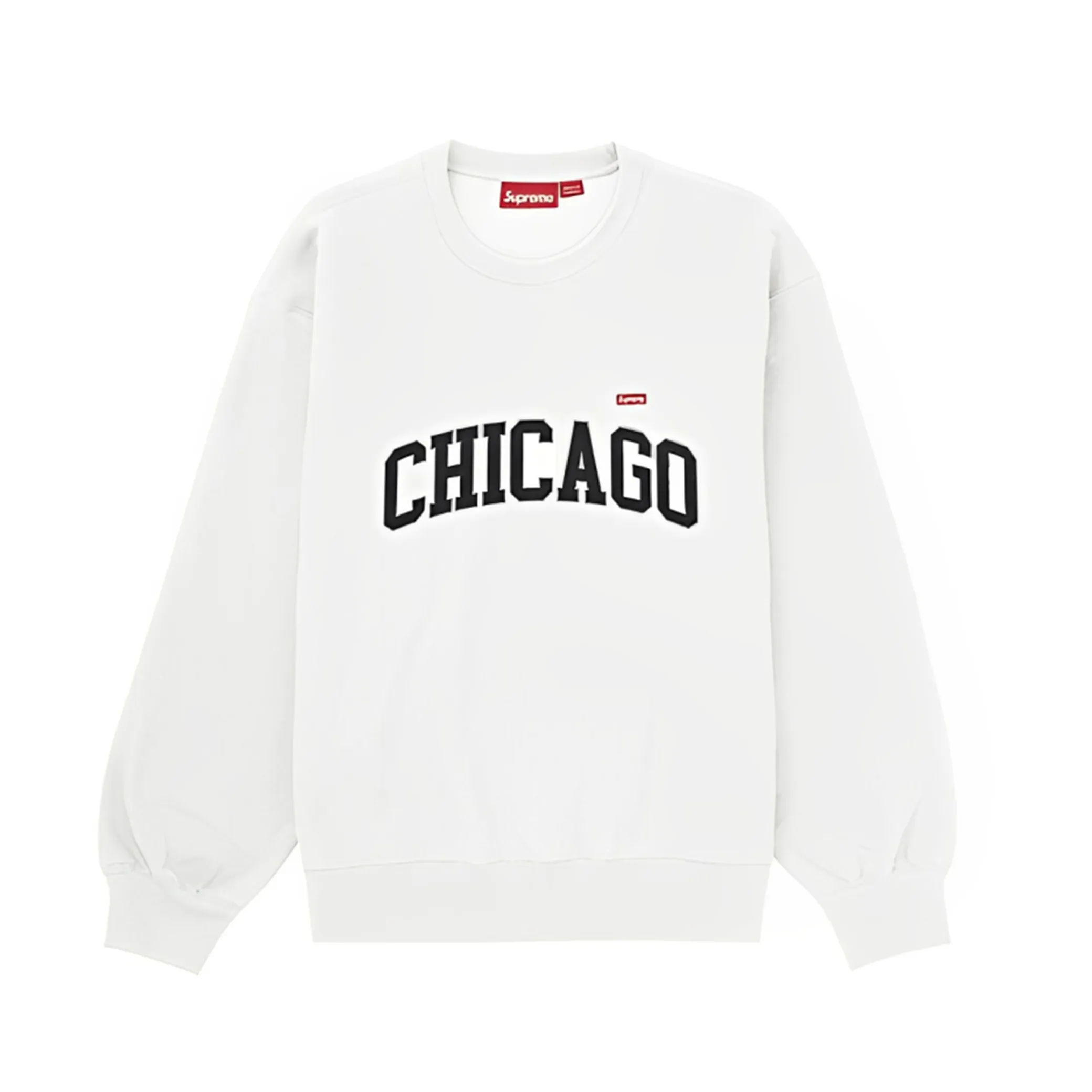 S568💰p290 Top version Supreme 24ss Shop Crewneck city limited round neck velvet sweatshirt 1. Fabric: ZP test, custom weaving and dyeing, pure cotton 460G plus velvet main fabric, horizontal cutting, side stitching 520G 2X2 thread 2. Embroidery: Embroidery equipment, using BEHRINGER BEKS-Y924 machine (one level higher than Tajima embroidery machine) Embroidery thickness The saturation and size are all ZP consistent. 3. Sewing process: Four-needle and six-thread boneless splicing technology is used in twelve places of the whole garment. Processed by experienced foreign trade factories (ordinary factories cannot do it) 4. Hem and cuffs: all use 520G inelastic thread (low-end products use elastic threads to cause the hem and cuffs to appear wavy) 5. Customized ZP main label/wash water mark/hangtag/packaging bag (Equipped with extra large thickened handbag) Color: Black, Navy, White, Pink, Colorful Blue Size: S~XL