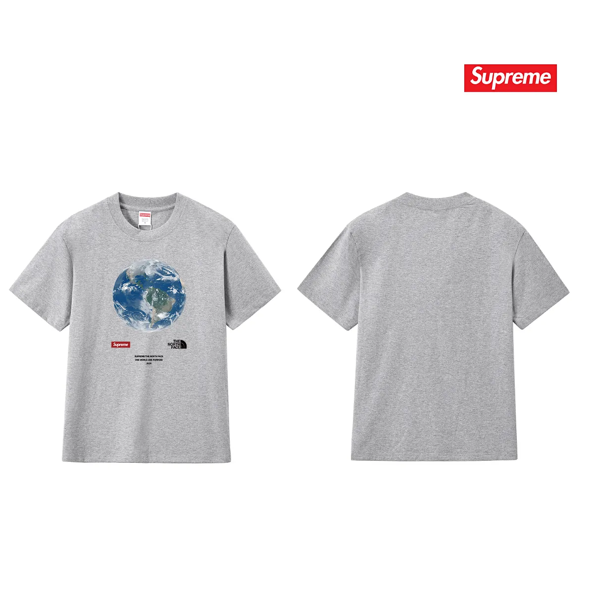 S156 P110💰 20SS One World Tee One Earth charity printed short-sleeved T-shirt, pure cotton, half-sleeved tee for men and women. Loose fit. Made of 260g combed cotton double yarn. All three standards are complete from fabrics to accessories. ZP. Imported Matsui company slurry printing will never crack. The whole piece adopts three-needle five-thread technology. The neckline-shoulder seam-sleeve seam is double-lined, which looks more three-dimensional and textured.) The same process as the authentic original, classic version Feel free to compare zp. The whole piece adopts three-needle five-thread craftsmanship (neckline-shoulder seam-sleeve seam double thread, which looks more three-dimensional and textured). It has the same craftsmanship as the original original, classic version. Color: black, white, light gray, navy blue, pink. Size: S M L XL XXL