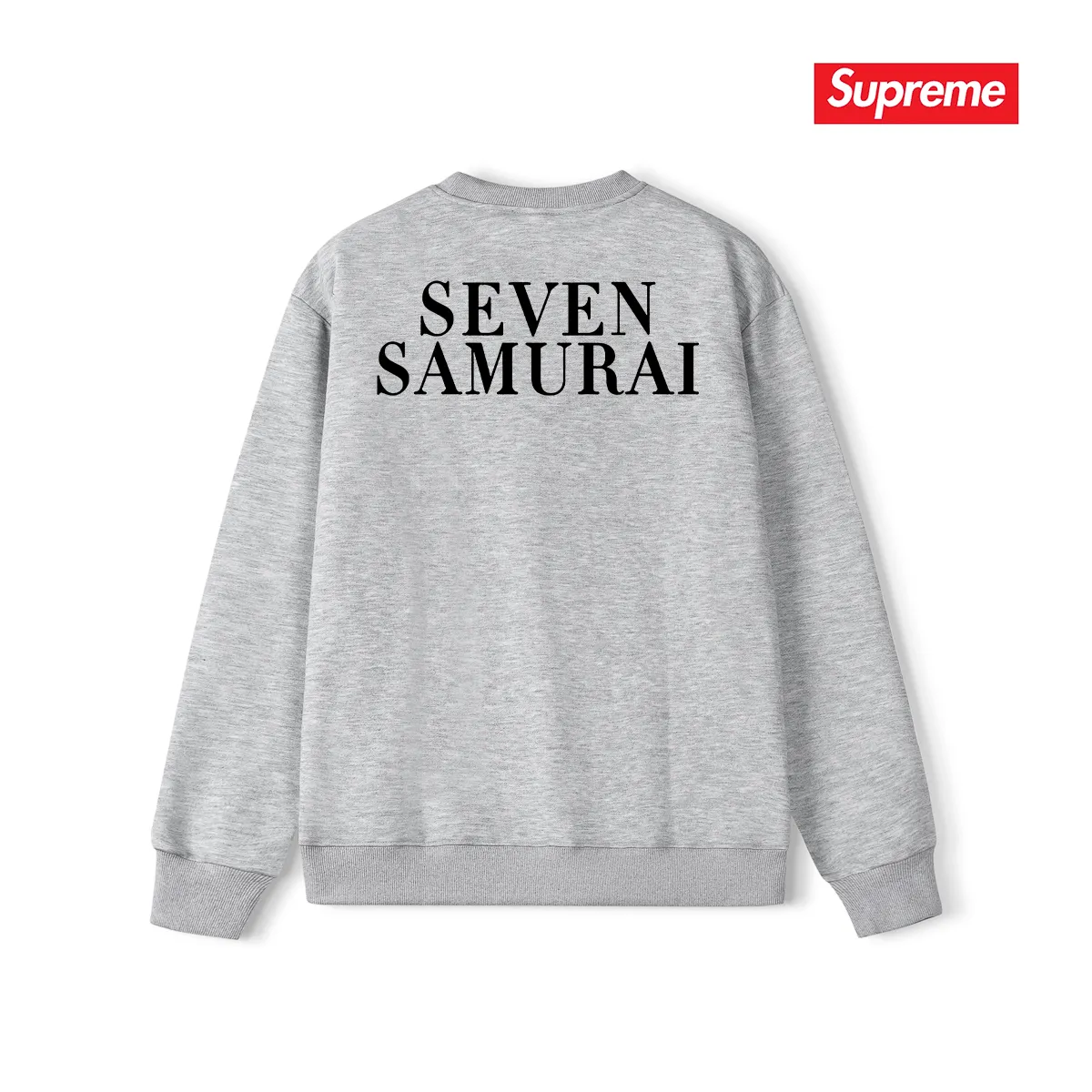 Style number S1212 #terry p150💰 plus velvet 160💰 25 new Sup undercover casual warrior print retro round neck sweatshirt Made of 400 grams of large terry (drop shoulder large version) fabric, soft texture and no pilling Imported environmentally friendly printing glue The pattern is bright and three-dimensional Quality 💥Same style for men and women The upper body is trendy Color: black white gray Size: S M L XL XXL