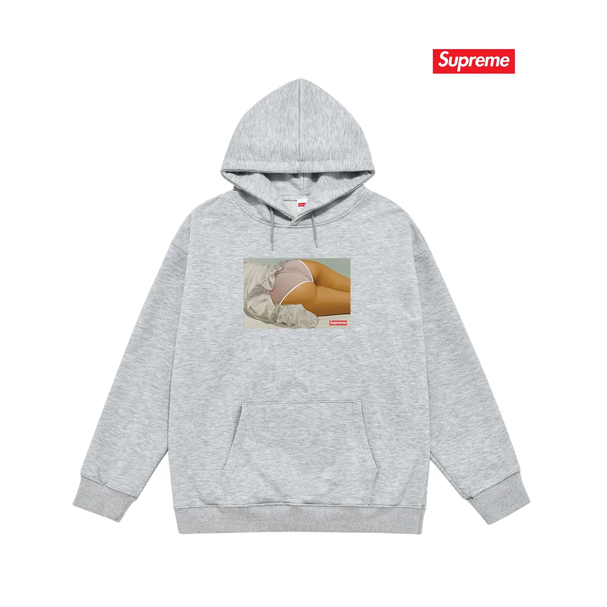 Style No. S2037 #terry P160💰 Velvet P170💰 Supreme FW18 The Killer Trust Tee Red Chow Yun-fat printed hooded sweatshirt Made of 400g large terry 430g silver fox velvet (drop shoulder large version) fabric, soft texture and no pilling Imported environmentally friendly printing glue The pattern is bright and three-dimensional Quality 💥Same style for men and women The upper body is trendy Color: black White Gray Size: S M L XL XXL