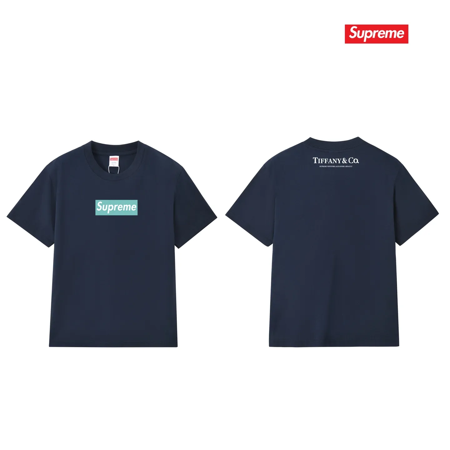 S153 P110💰 Spring and summer suprem FW23 Box co-branded loose short-sleeved casual simple men and women couples trendy brand round neck T-shirt. Loose fit. Made of 260g combed cotton double yarn. All three standards are complete from fabrics to accessories. ZP. Imported Matsui company slurry printing will never crack. The whole piece adopts three-needle five-thread technology. The neckline-shoulder seam-sleeve seam is double-lined, which looks more three-dimensional and textured. The same process as the original version, classic version. Feel free to compare zp. The whole piece adopts three-needle five-thread craftsmanship (neckline-shoulder seam-sleeve seam double thread, which looks more three-dimensional and textured). It has the same craftsmanship as the original original, classic version. Color: black, white, light gray, navy blue, pink. Size: S M L XL XXL